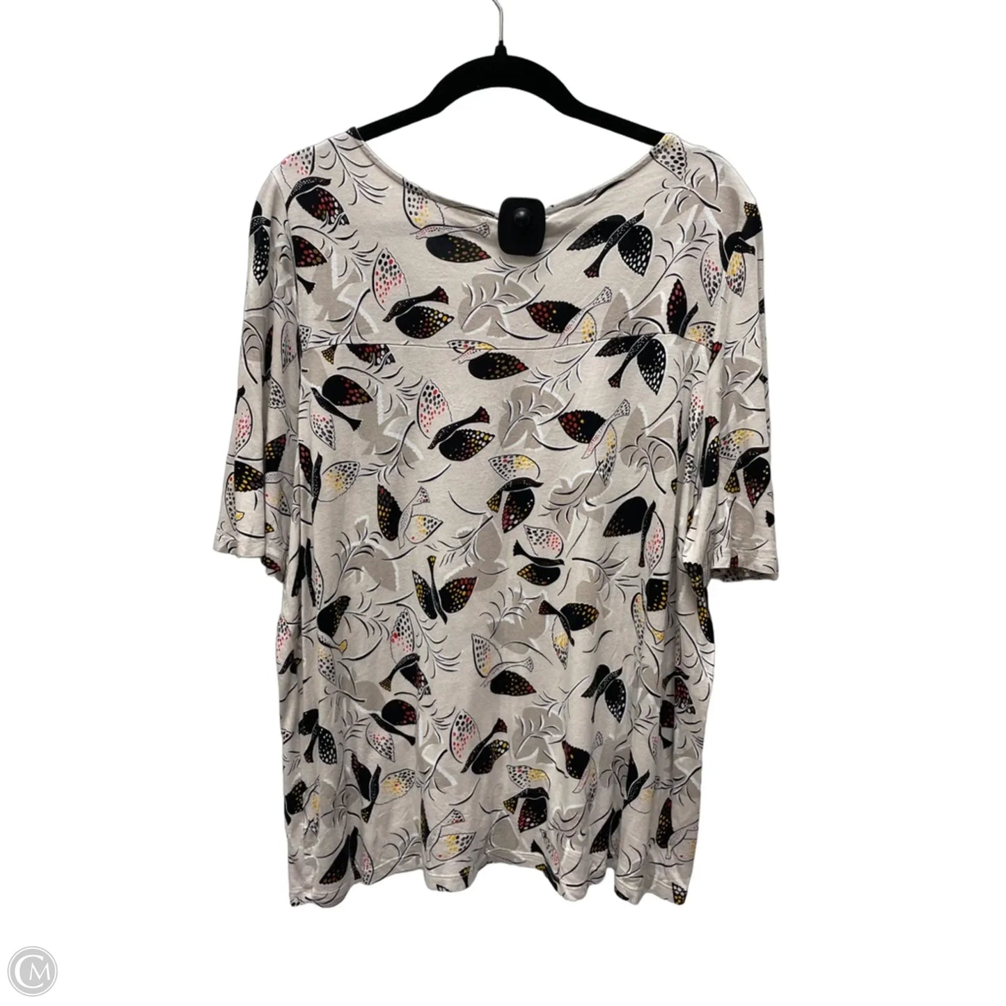 Top Short Sleeve By Old Navy In Geometric Pattern, Size: 2x