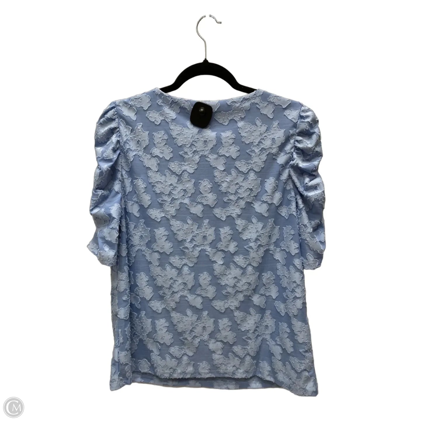 Top Short Sleeve By Cece In Floral Print, Size: M