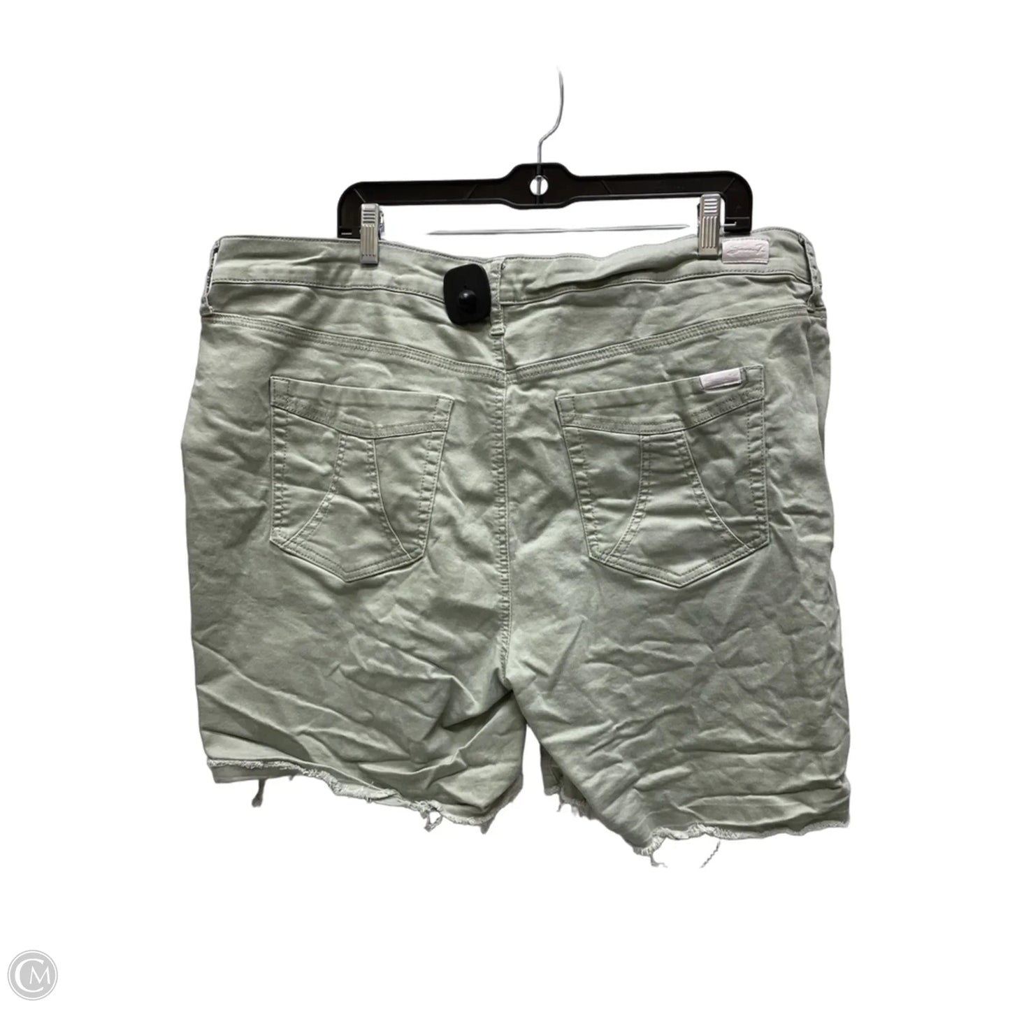 Shorts By Seven 7 In Green, Size: 20