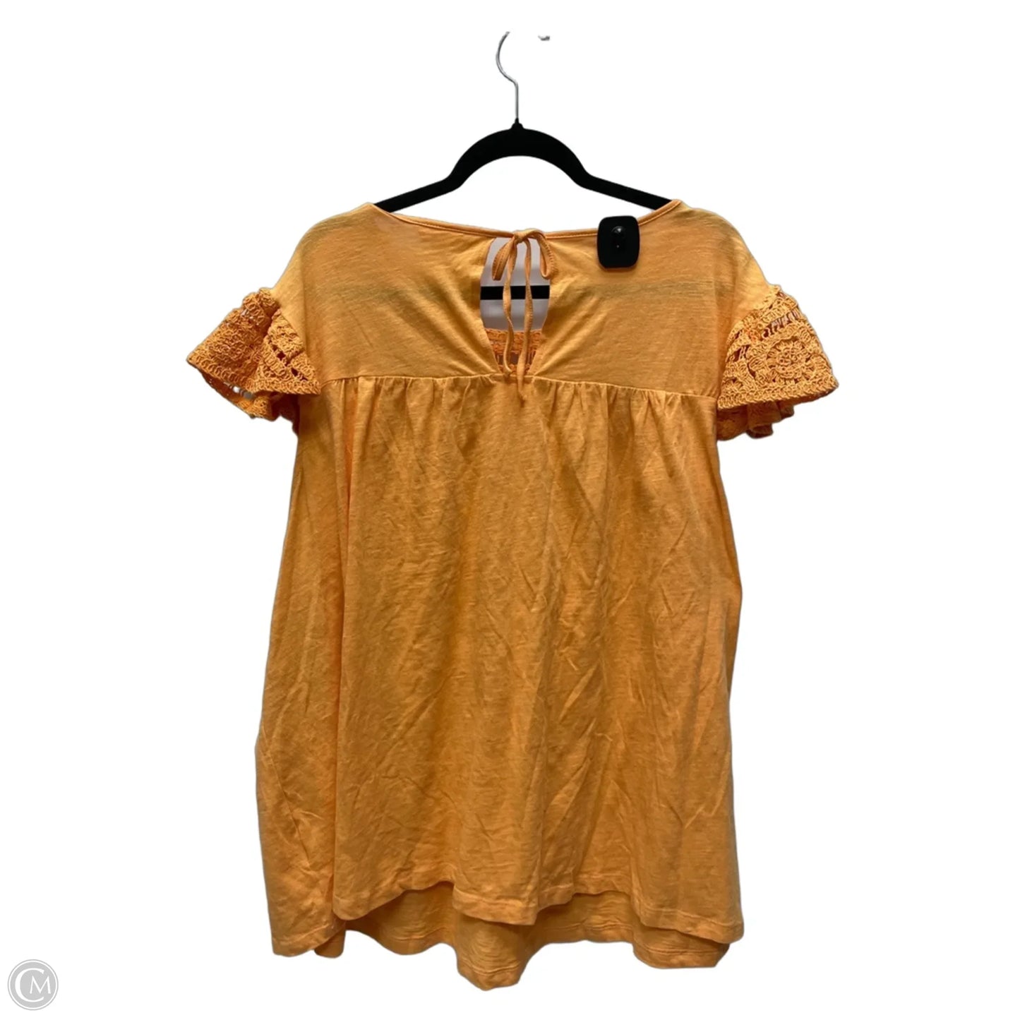 Top Sleeveless By Terra & Sky In Orange, Size: 4x