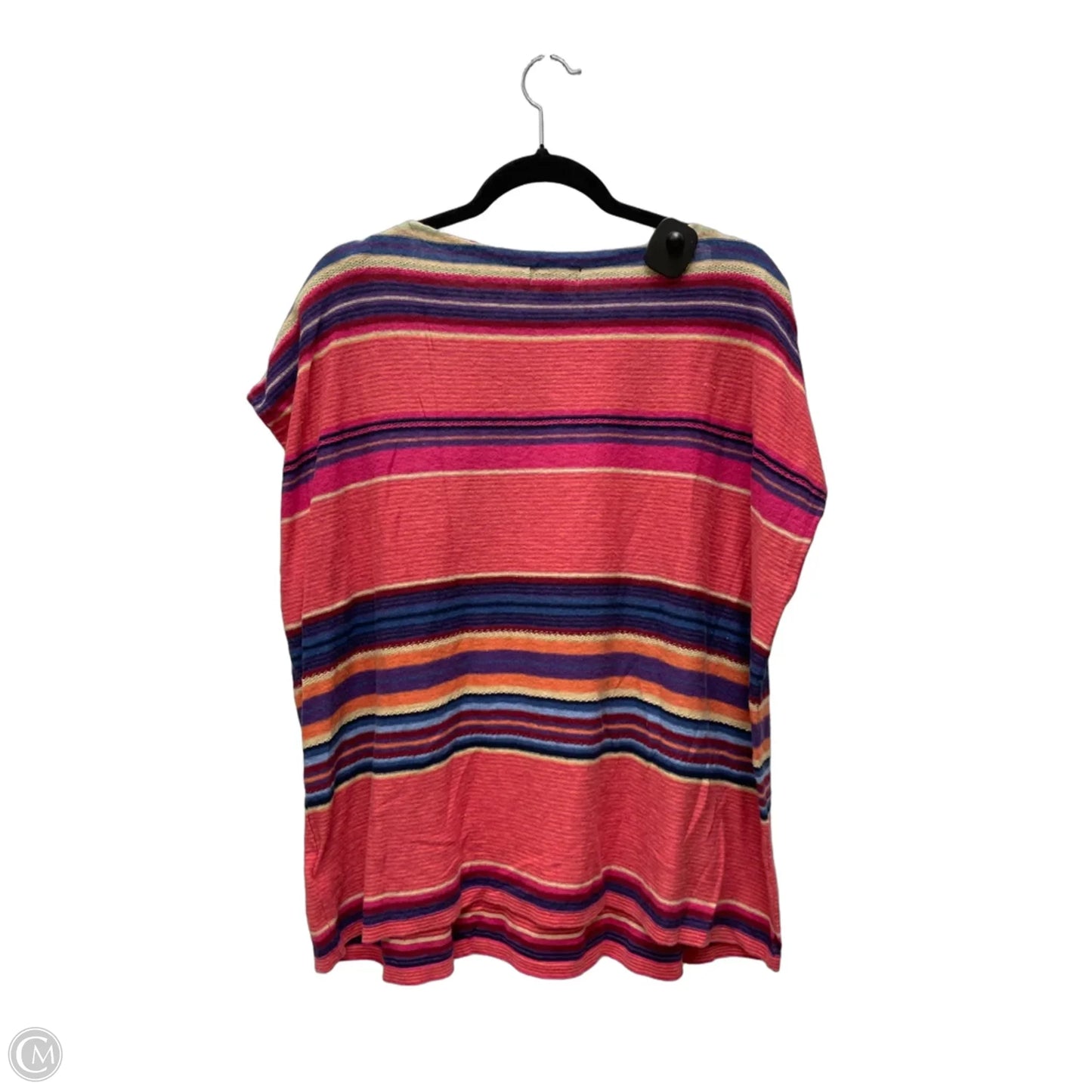 Top Sleeveless By Chaps In Striped Pattern, Size: 3x