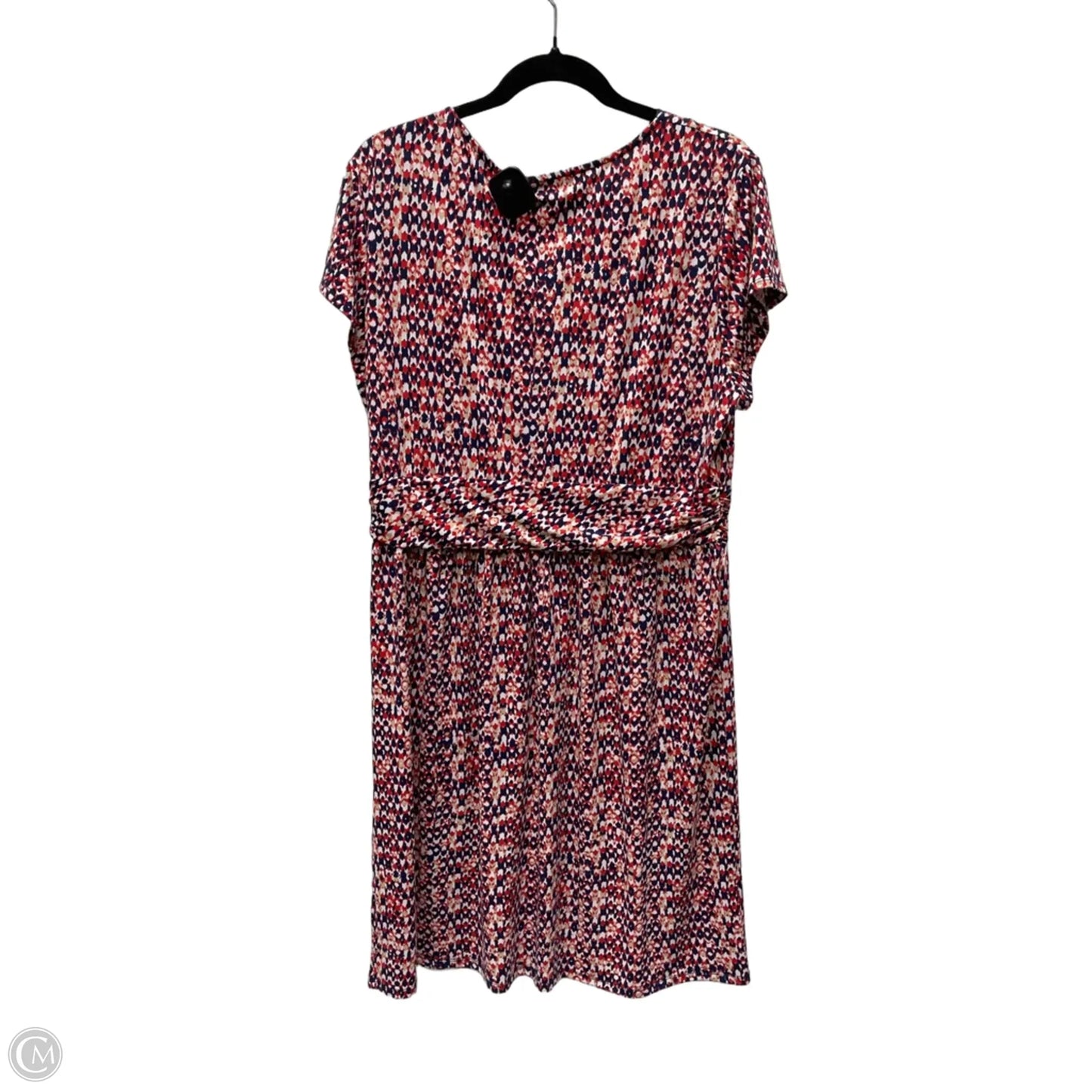 Dress Casual Short By Preston And New York In Geometric Pattern, Size: Xl