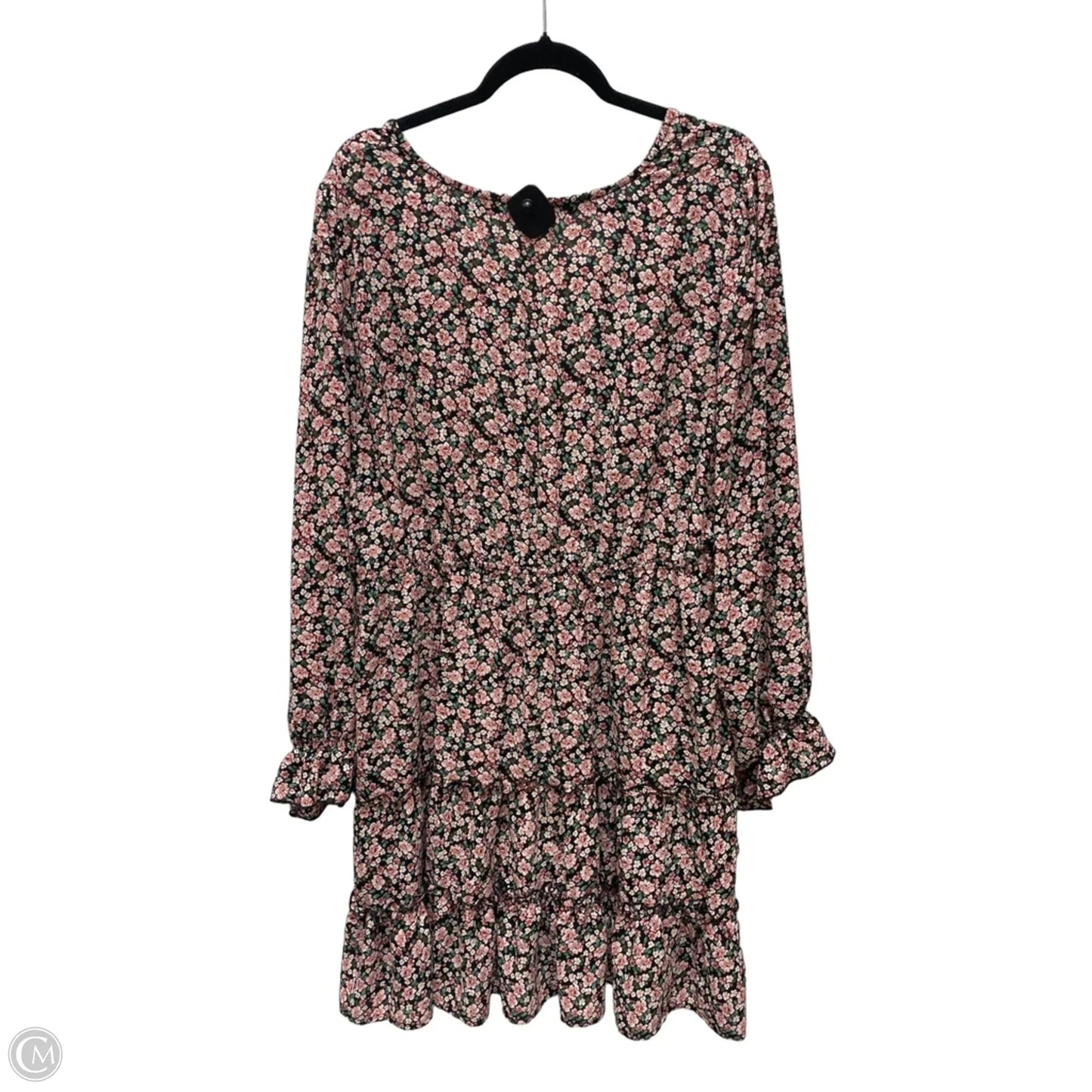 Dress Casual Midi By Inspired Hearts In Floral Print, Size: 3x