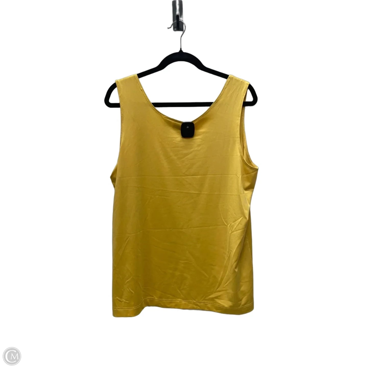 Top Long Sleeve Basic By Chicos In Yellow, Size: Xl