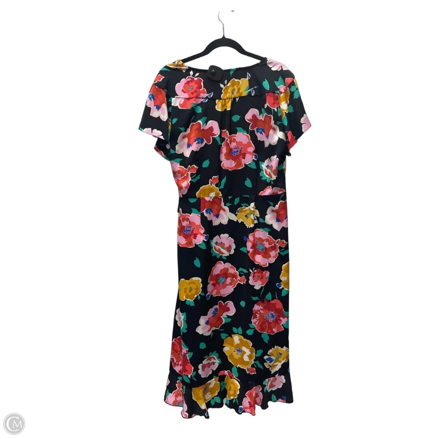 Dress Casual Short By Who What Wear In Floral Print, Size: Xl