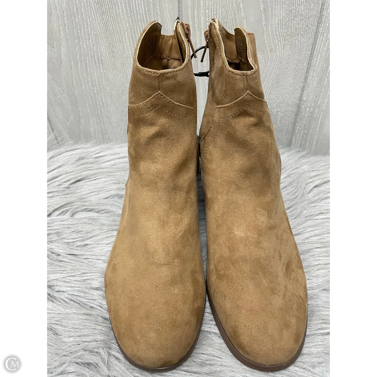 Boots Western By Carlos By Carlos Santana In Tan, Size: 10