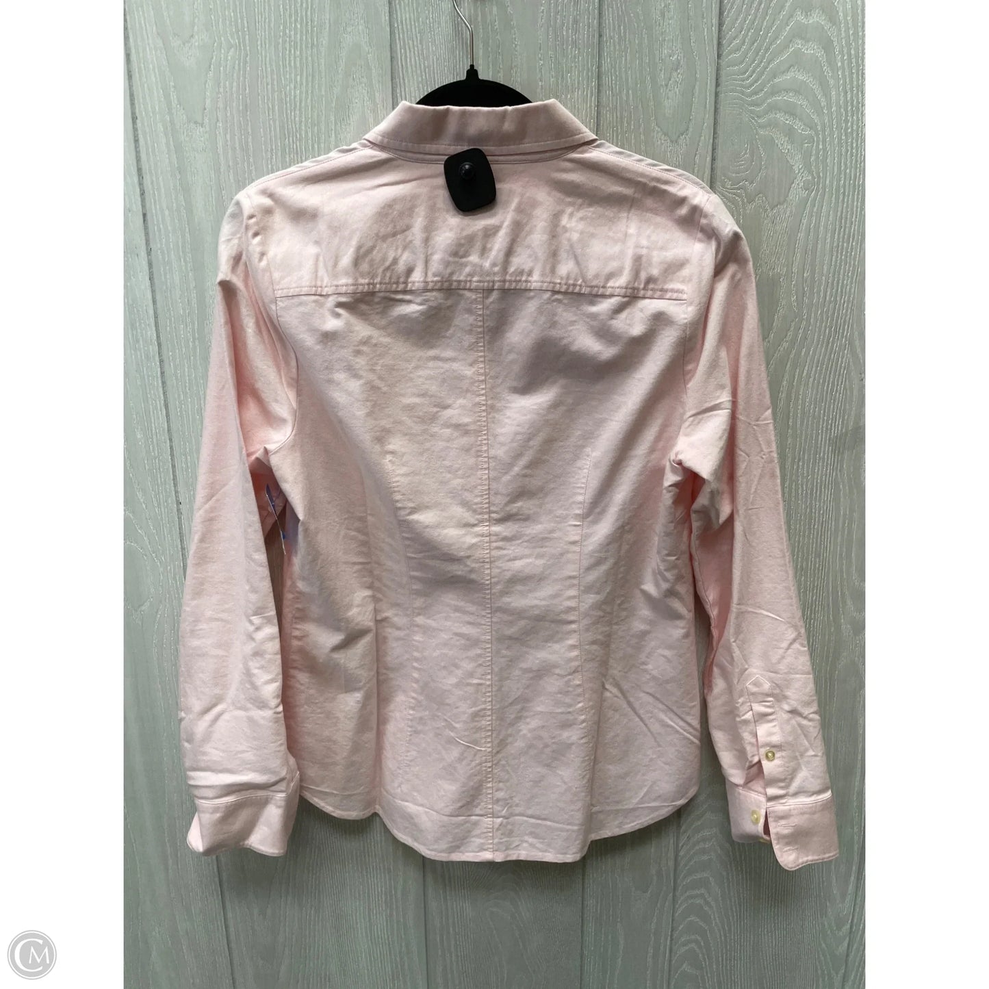 Top Long Sleeve By Vineyard Vines In Pink, Size: M