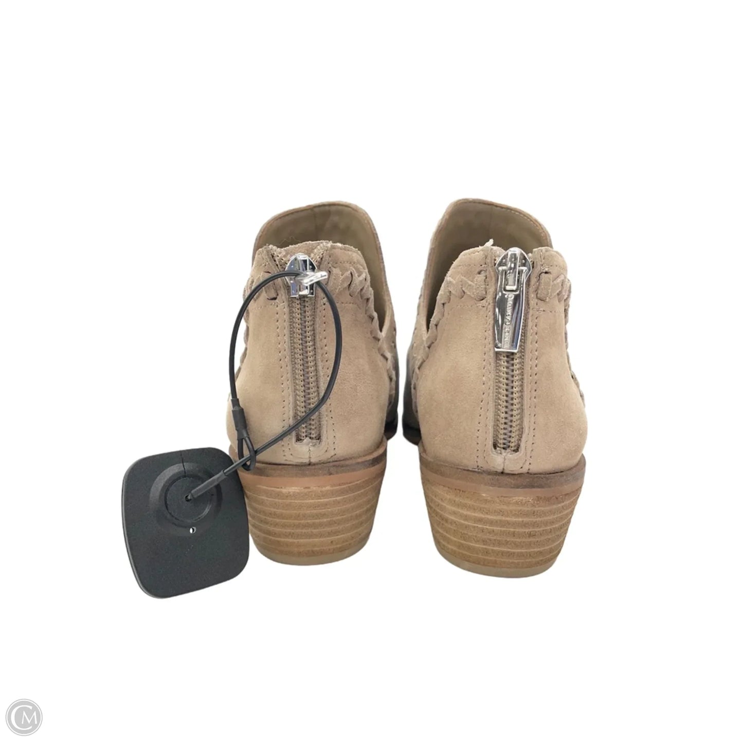 Boots Ankle Heels By Vince Camuto In Tan, Size: 7