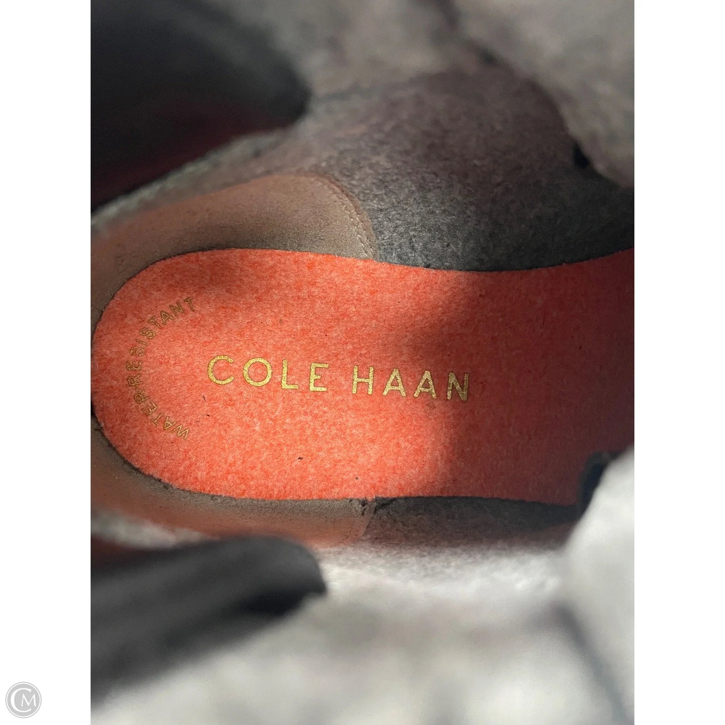 Boots Combat By Cole-haan In Animal Print, Size: 6.5