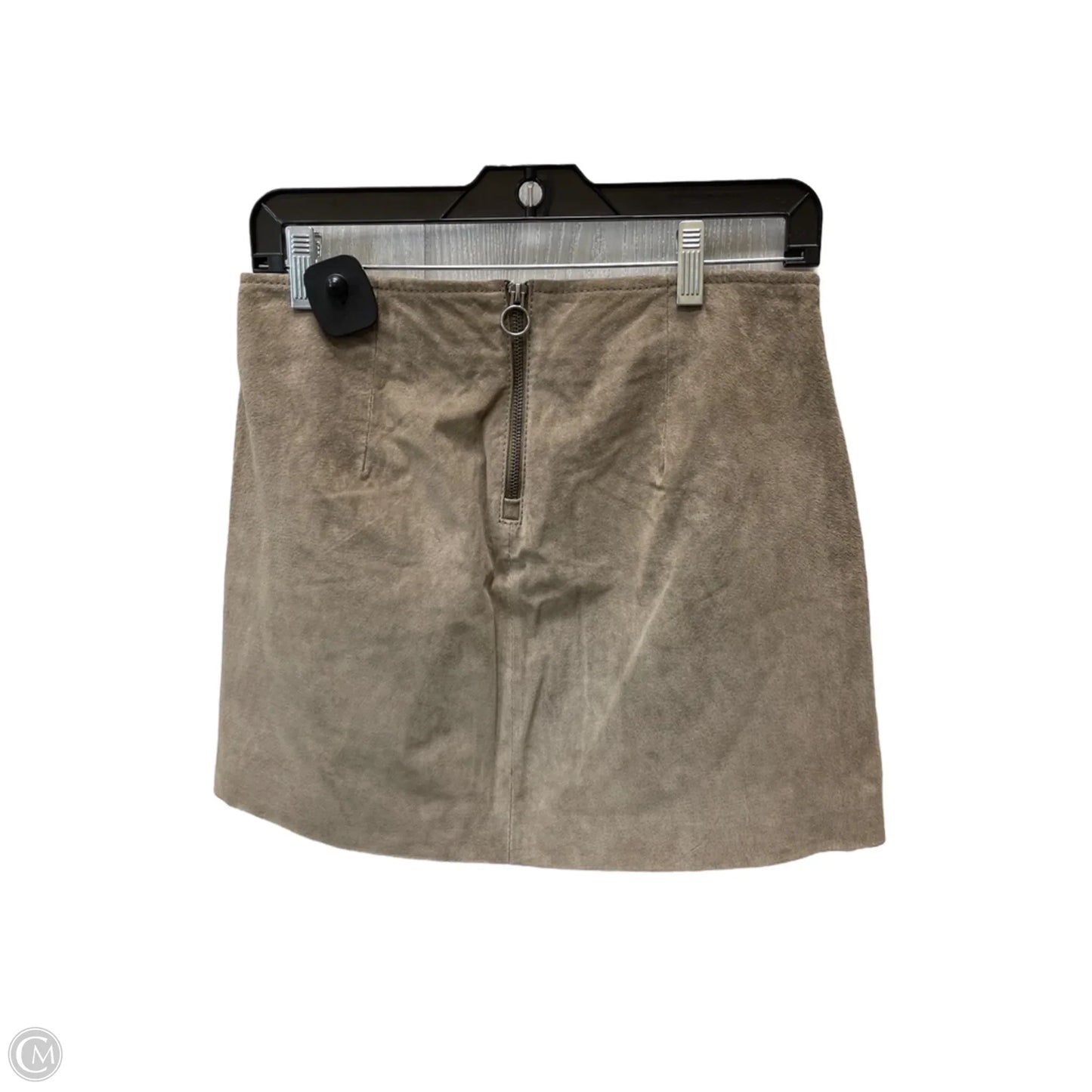 Skirt Mini & Short By Blanknyc In Taupe, Size: 2