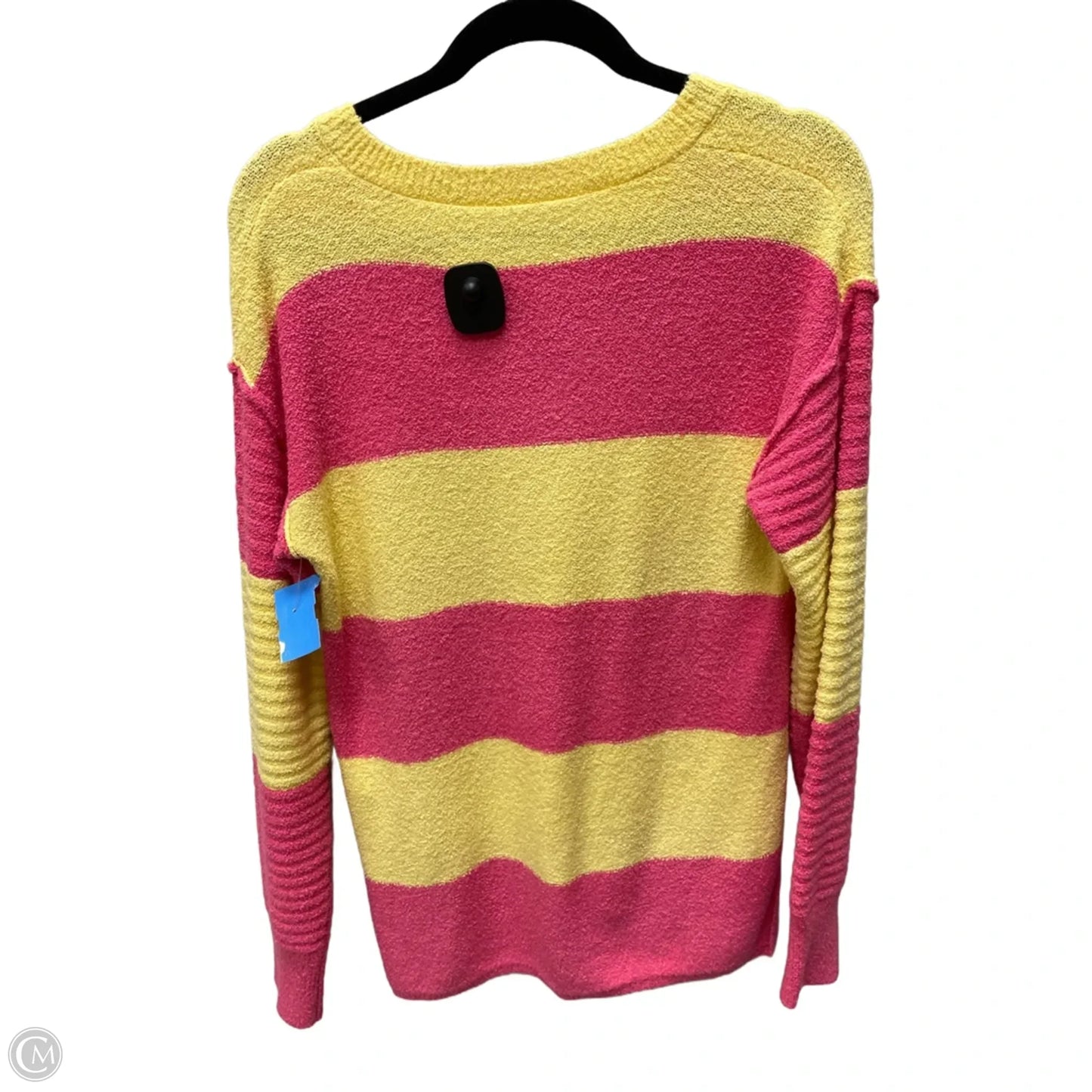 Top Long Sleeve By Clothes Mentor In Striped Pattern, Size: S