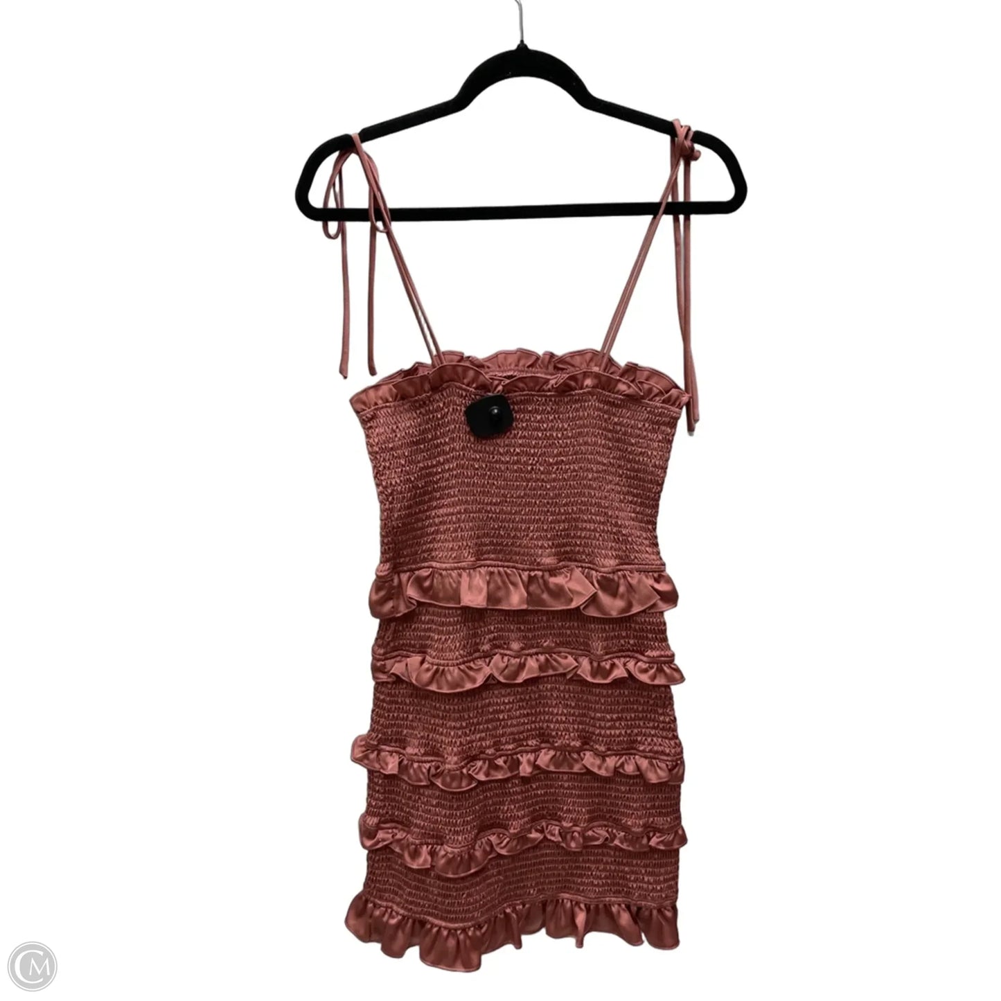 Dress Party Short By Storia In Rose Gold, Size: M