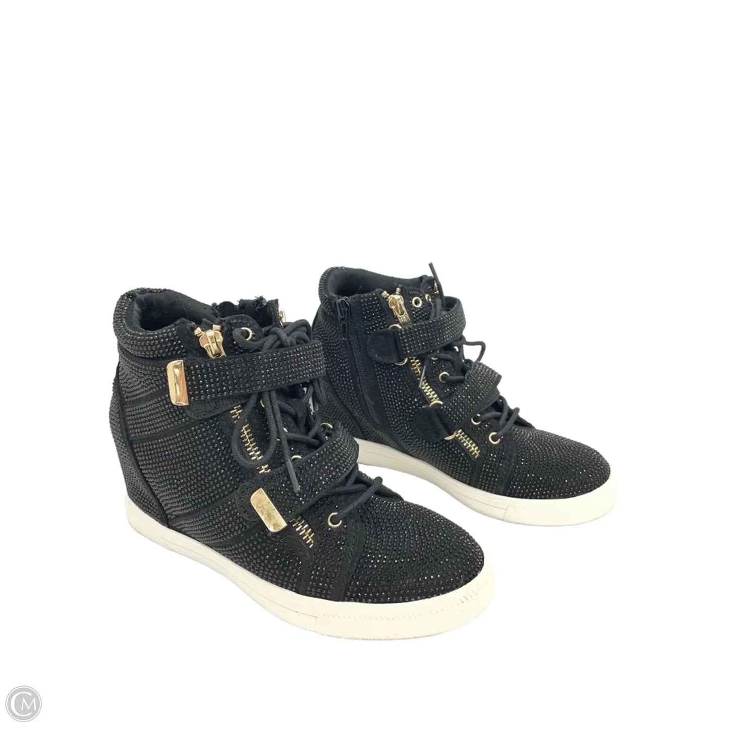 Shoes Sneakers By Inc In Black, Size: 6.5