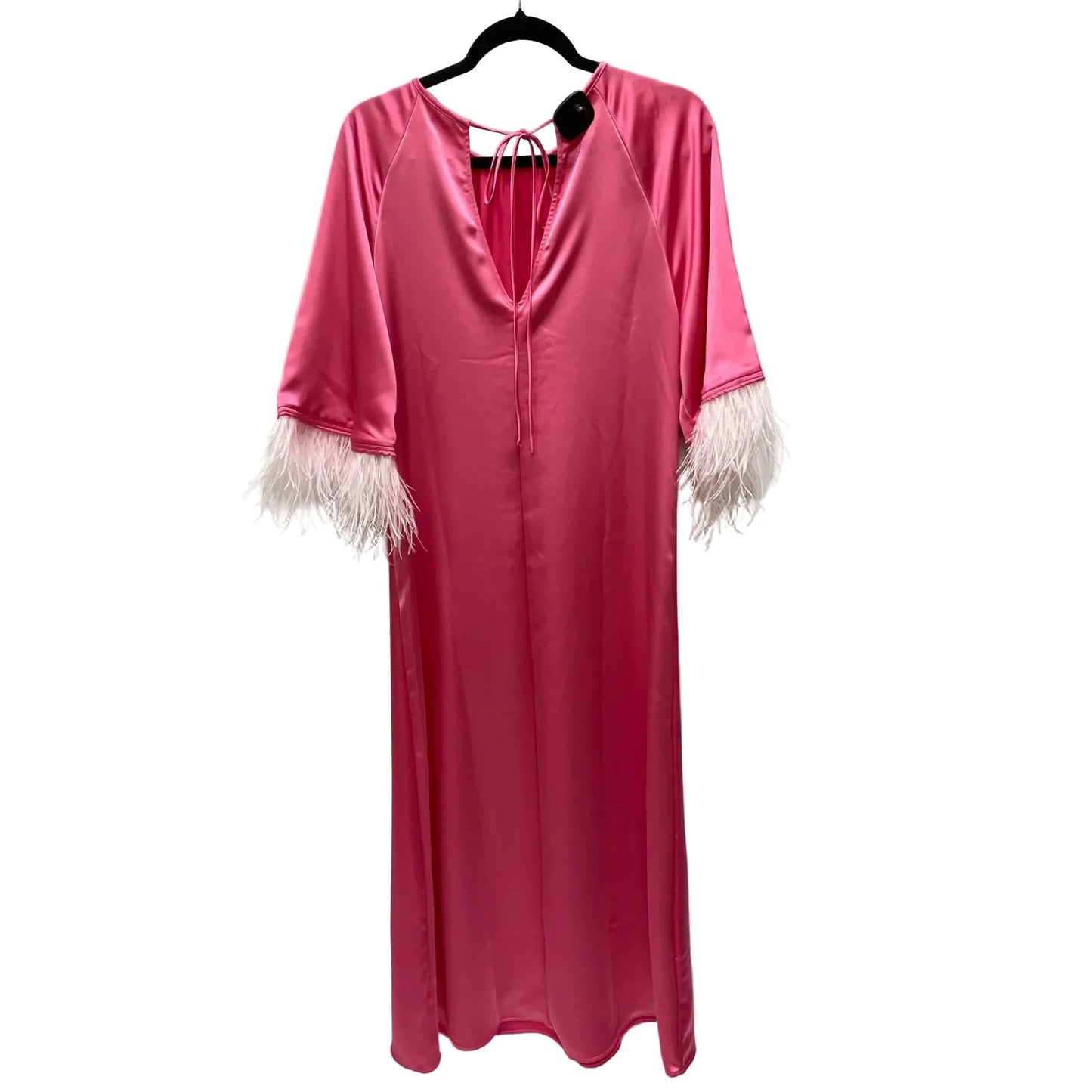 Dress Party Long By H&m In Pink, Size: M
