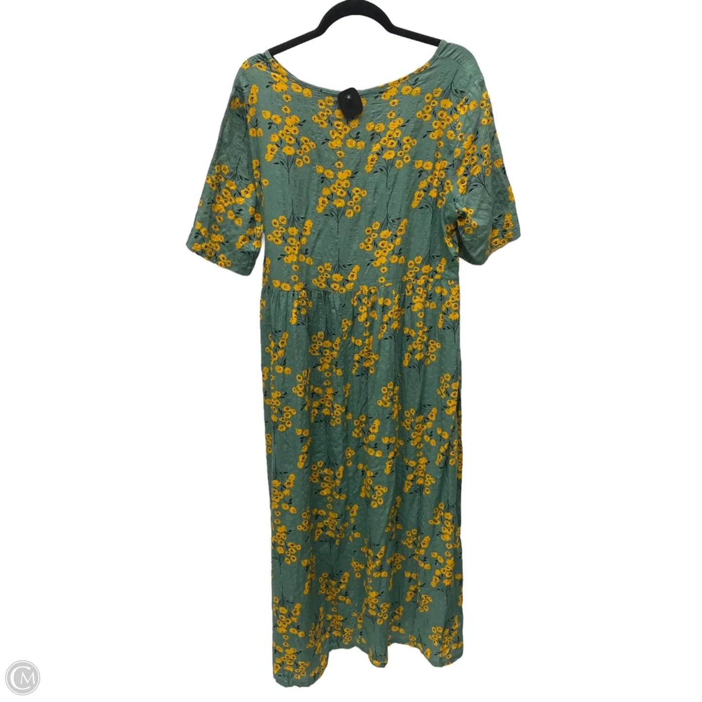Dress Casual Midi By Clothes Mentor In Floral Print, Size: 2x
