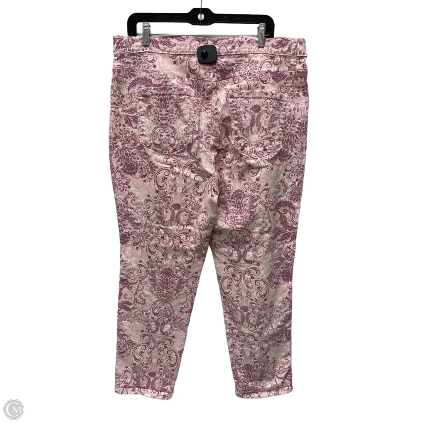 Pants Other By Gloria Vanderbilt In Pink & Purple, Size: 16
