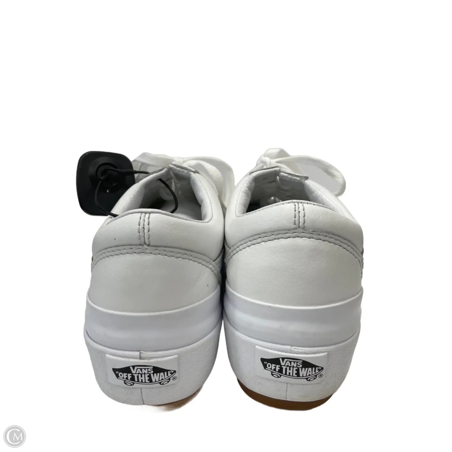 Shoes Sneakers By Vans In White, Size: 9.5