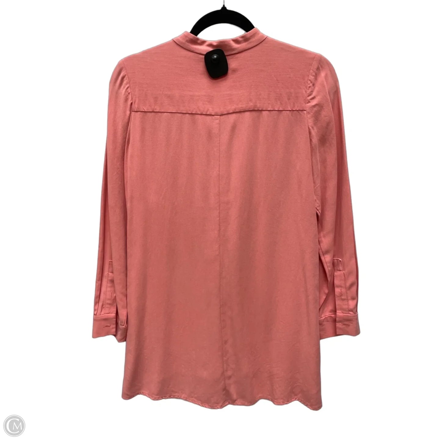 Top Long Sleeve By Soft Surroundings In Peach, Size: Xsp