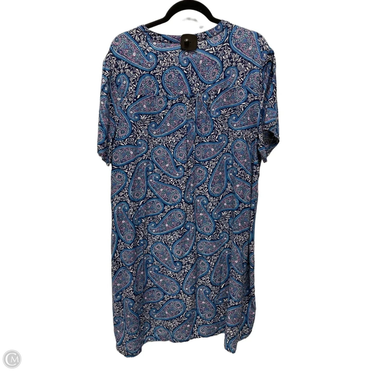 Dress Casual Short By Old Navy In Paisley Print, Size: Xl