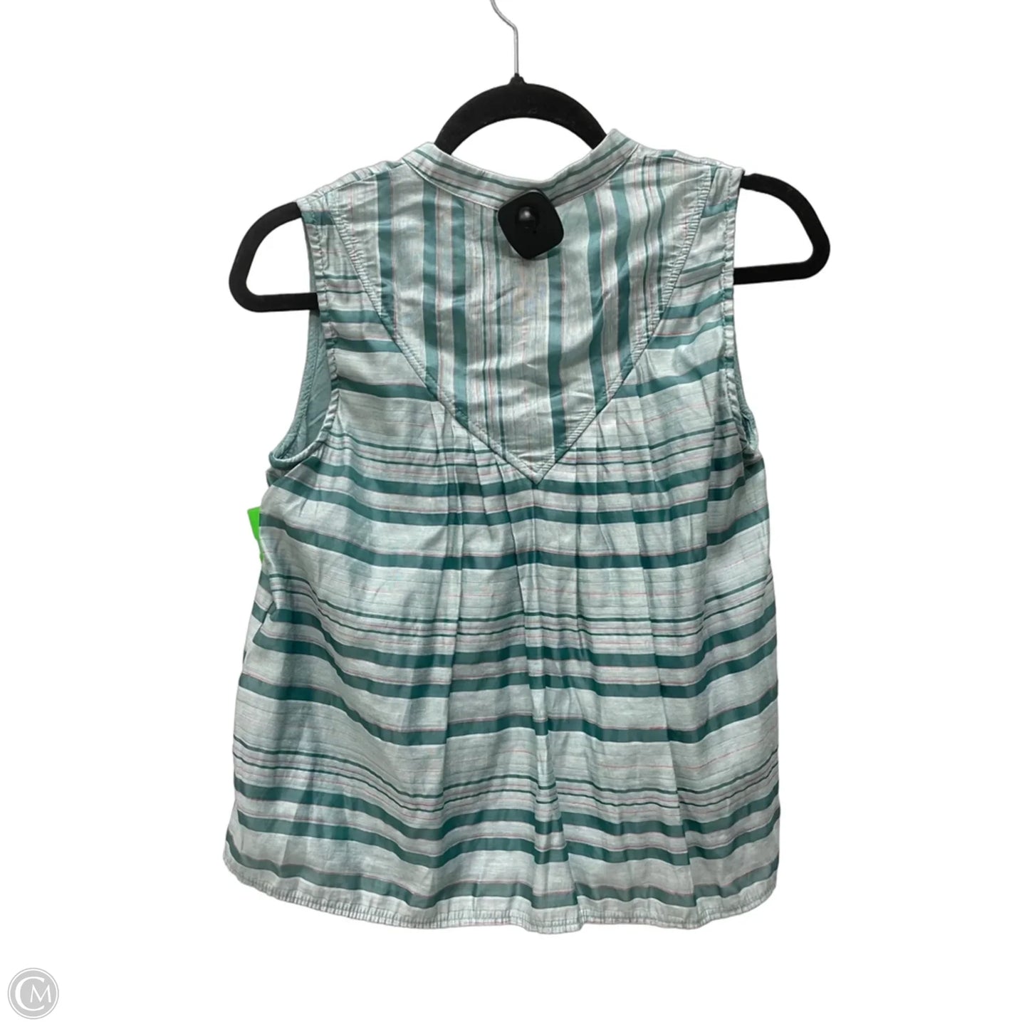 Top Sleeveless By Current Air In Striped Pattern, Size: S
