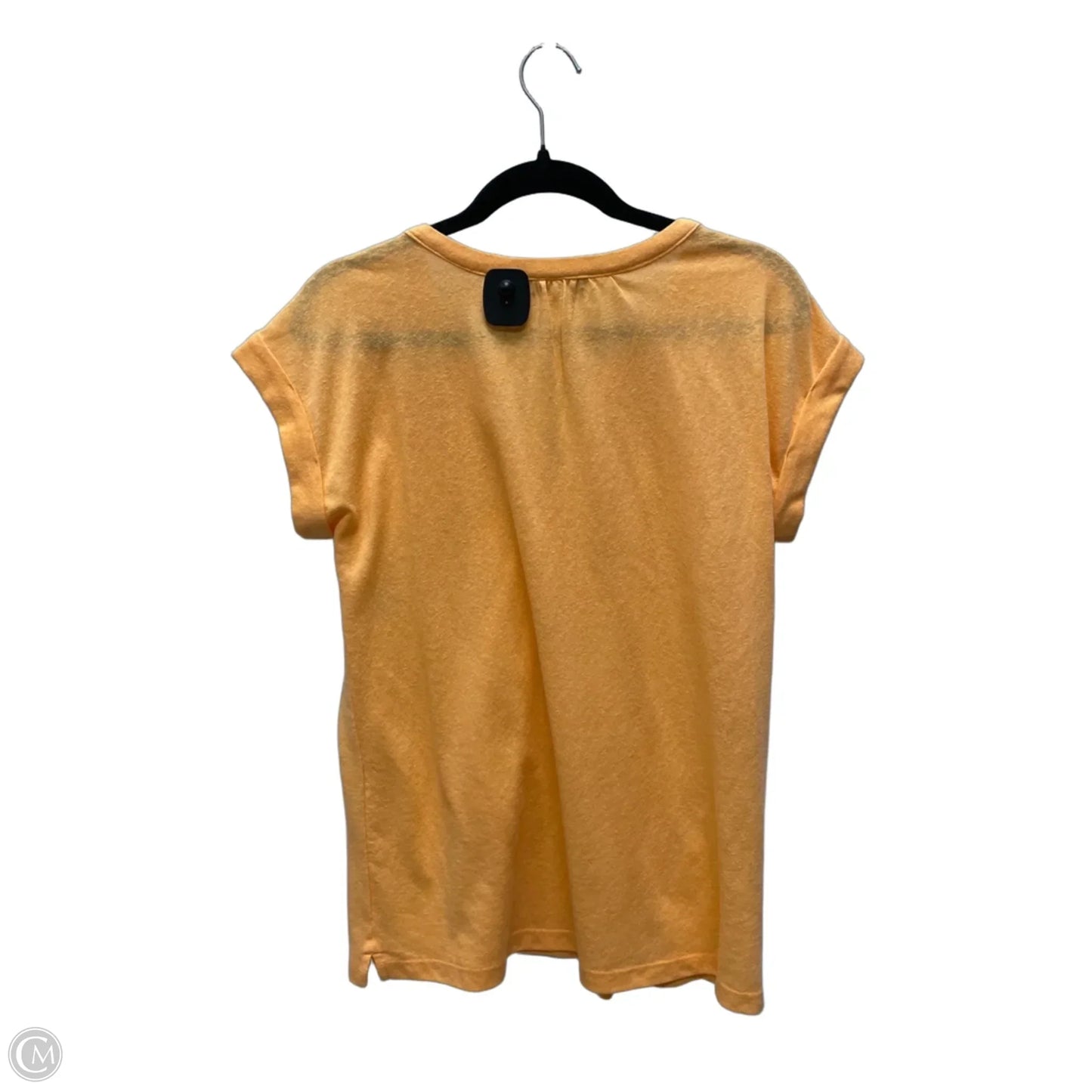 Top Short Sleeve By Loft In Orange, Size: Xs