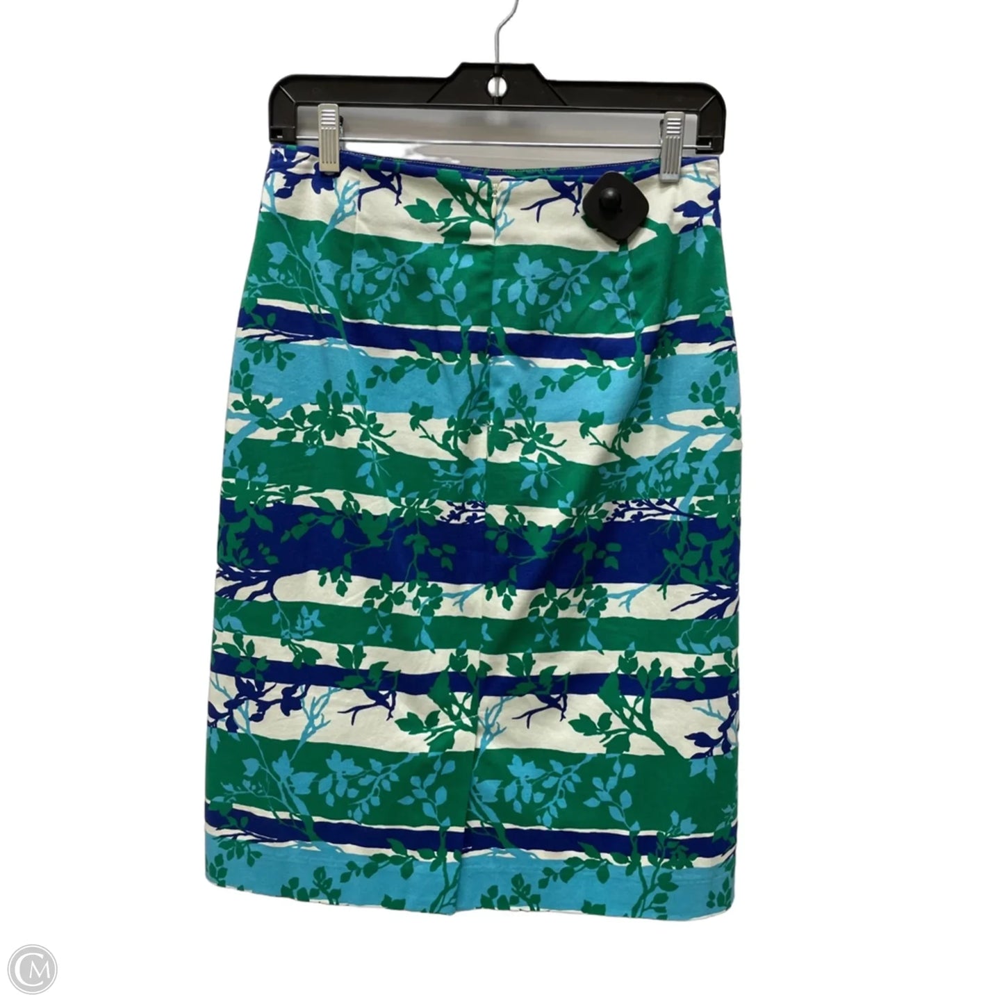 Skirt Mini & Short By Talbots In Blue & Green, Size: 8