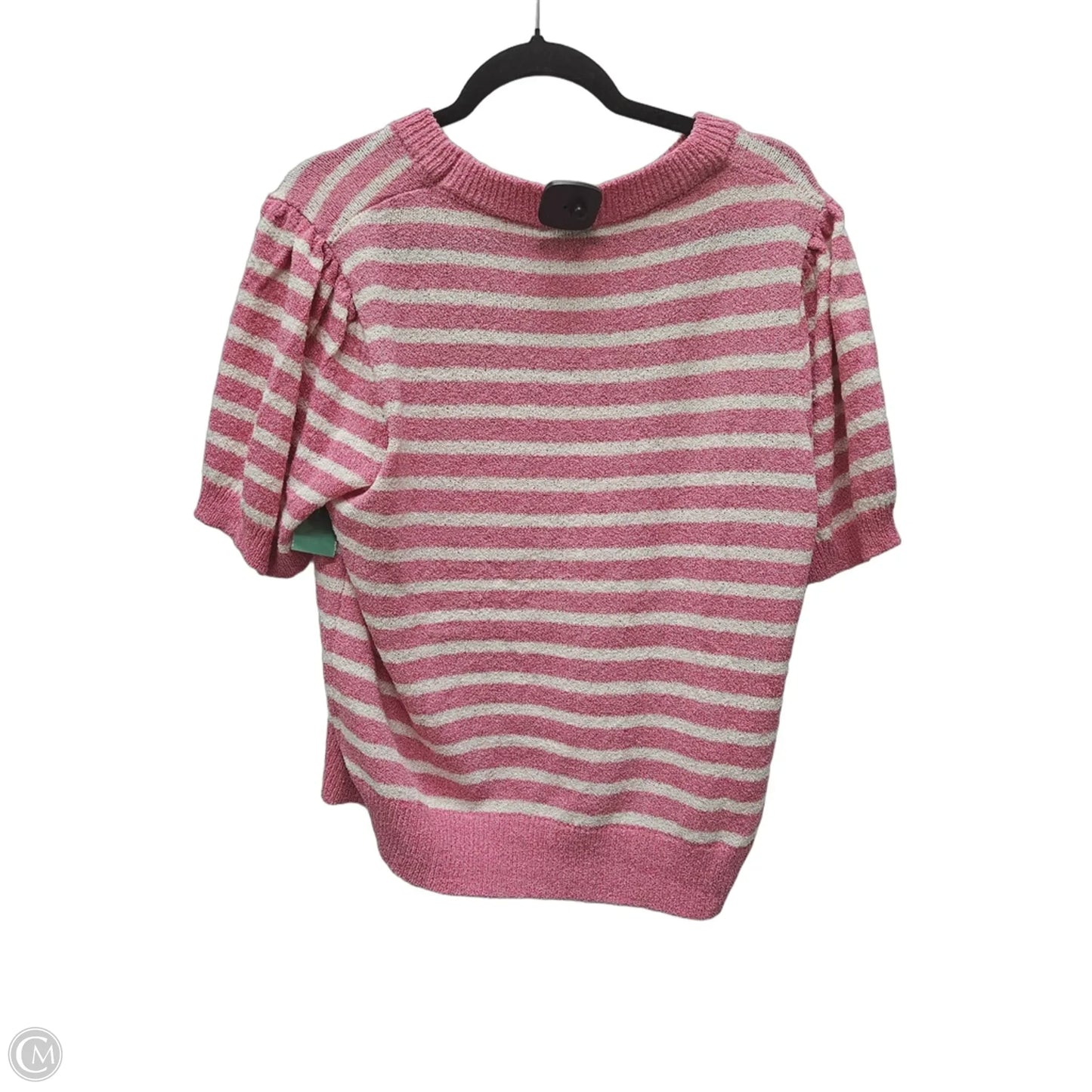 Top Short Sleeve By White Birch In Striped Pattern, Size: 1x