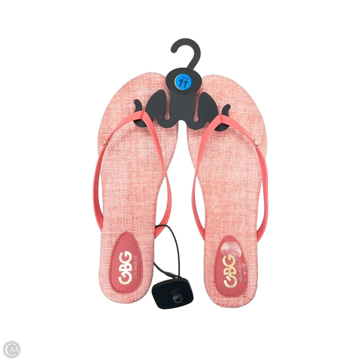 Sandals Flats By Clothes Mentor In Coral, Size: 11
