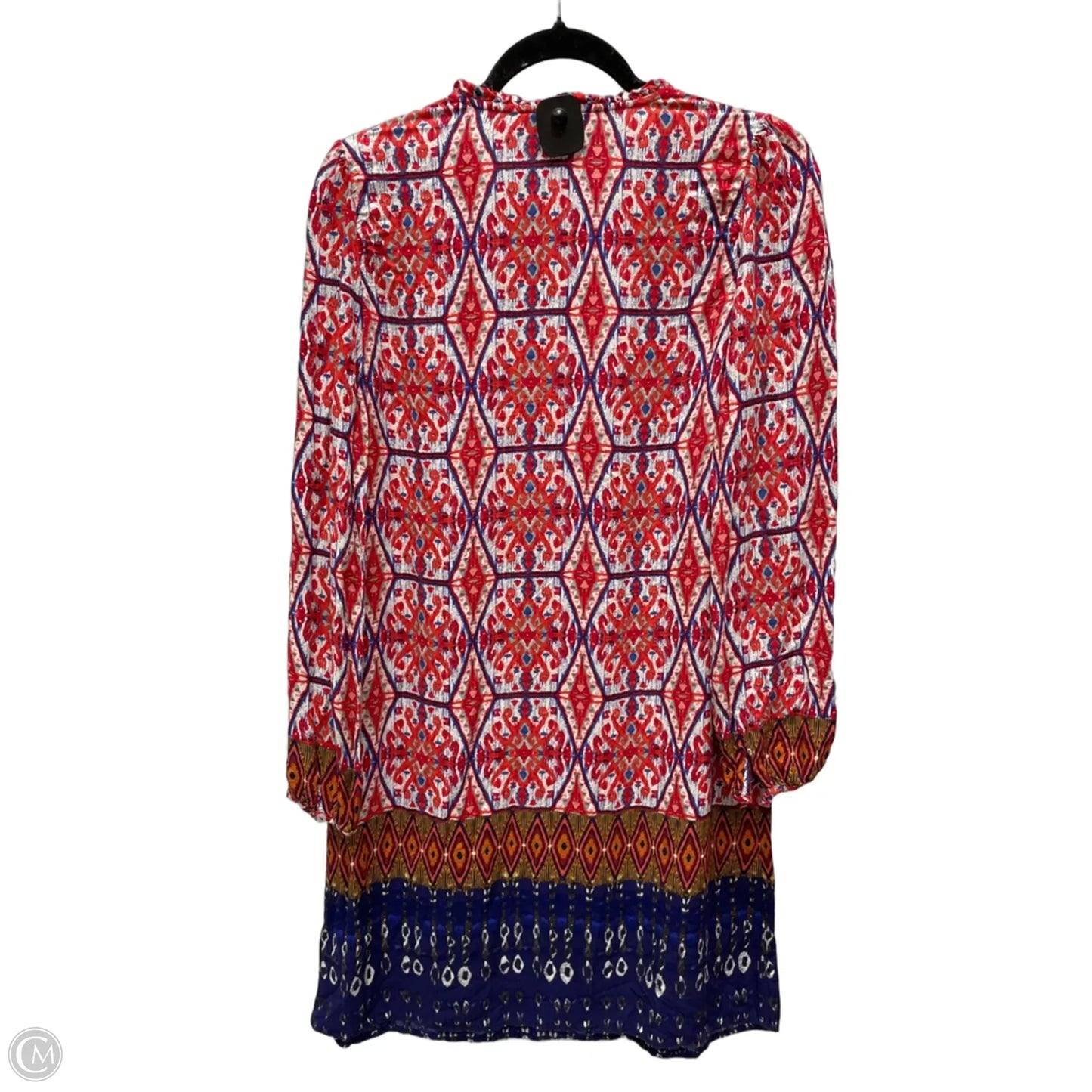 Dress Casual Short By Beachlunchlounge In Geometric Pattern, Size: S