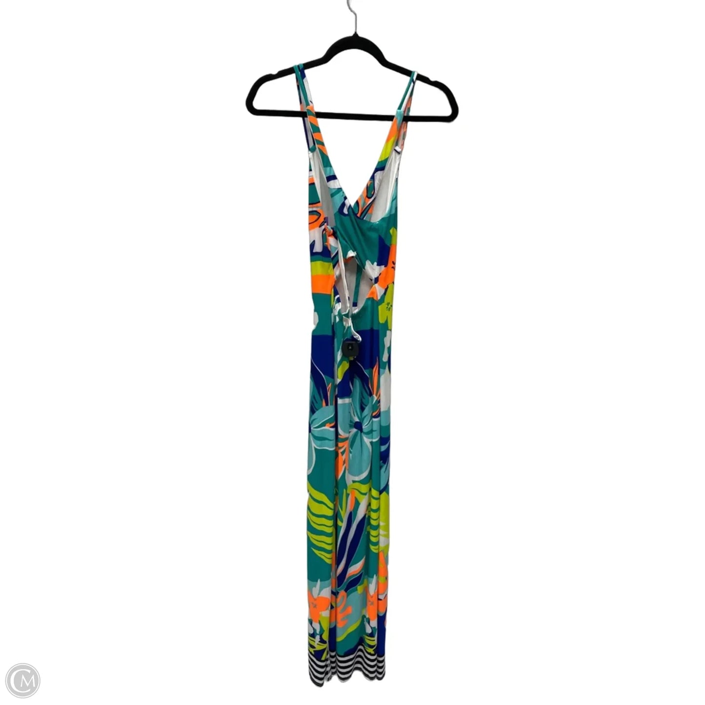 Dress Casual Maxi By Fashion Nova In Tropical Print, Size: M