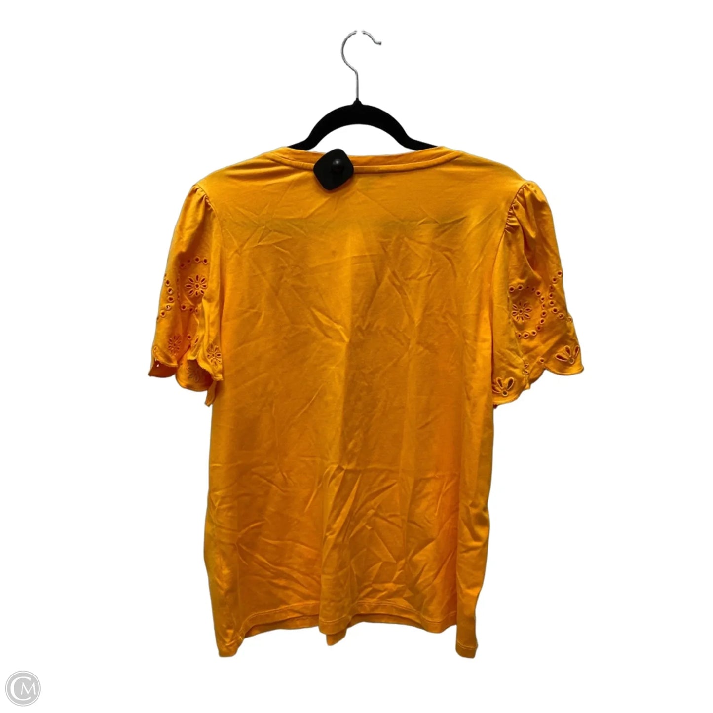 Top Short Sleeve By Draper James In Yellow, Size: Xl