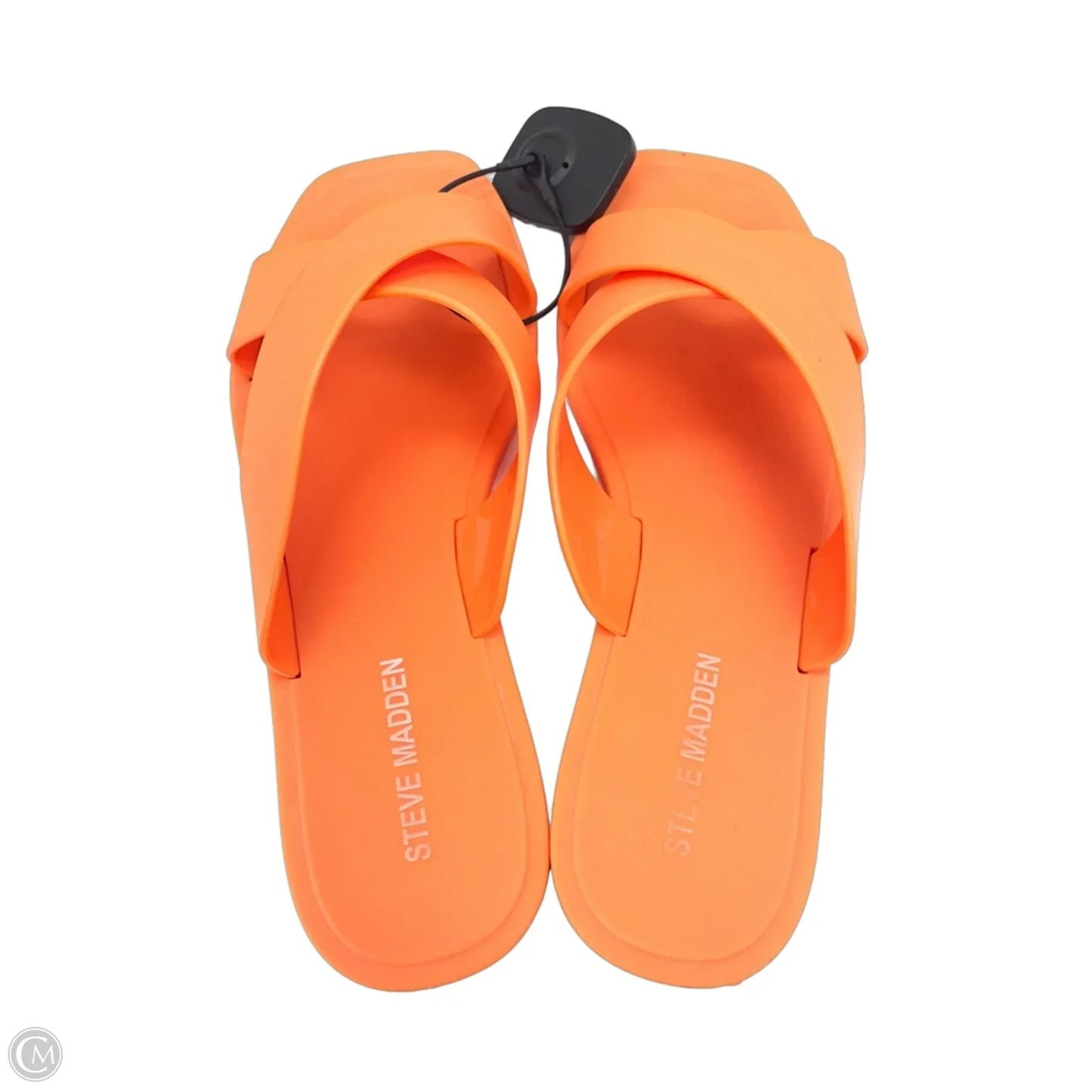 Sandals Flats By Steve Madden In Orange, Size: 7