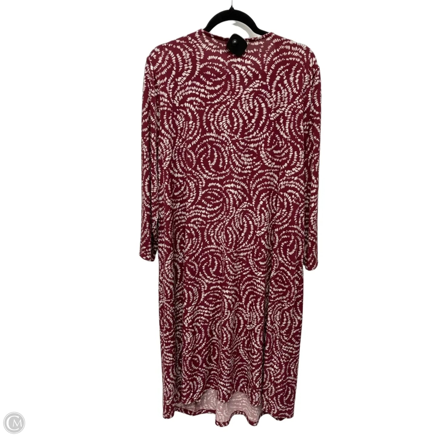 Dress Casual Short By Lane Bryant In Maroon, Size: 3x