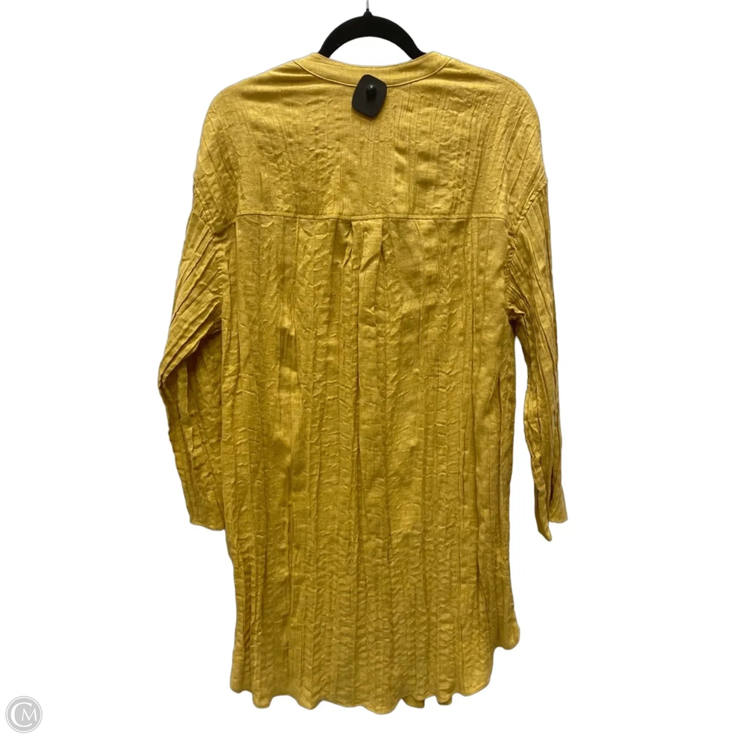 Dress Casual Short By Zara In Gold, Size: Xs