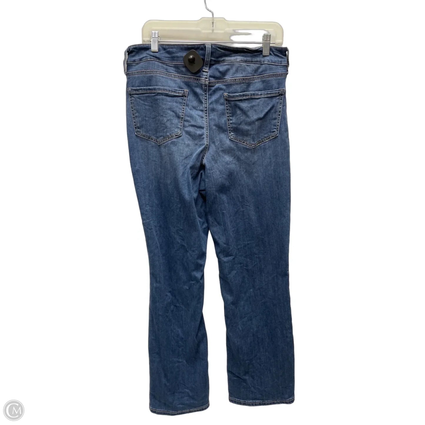 Jeans Straight By Not Your Daughters Jeans In Blue Denim, Size: 12l