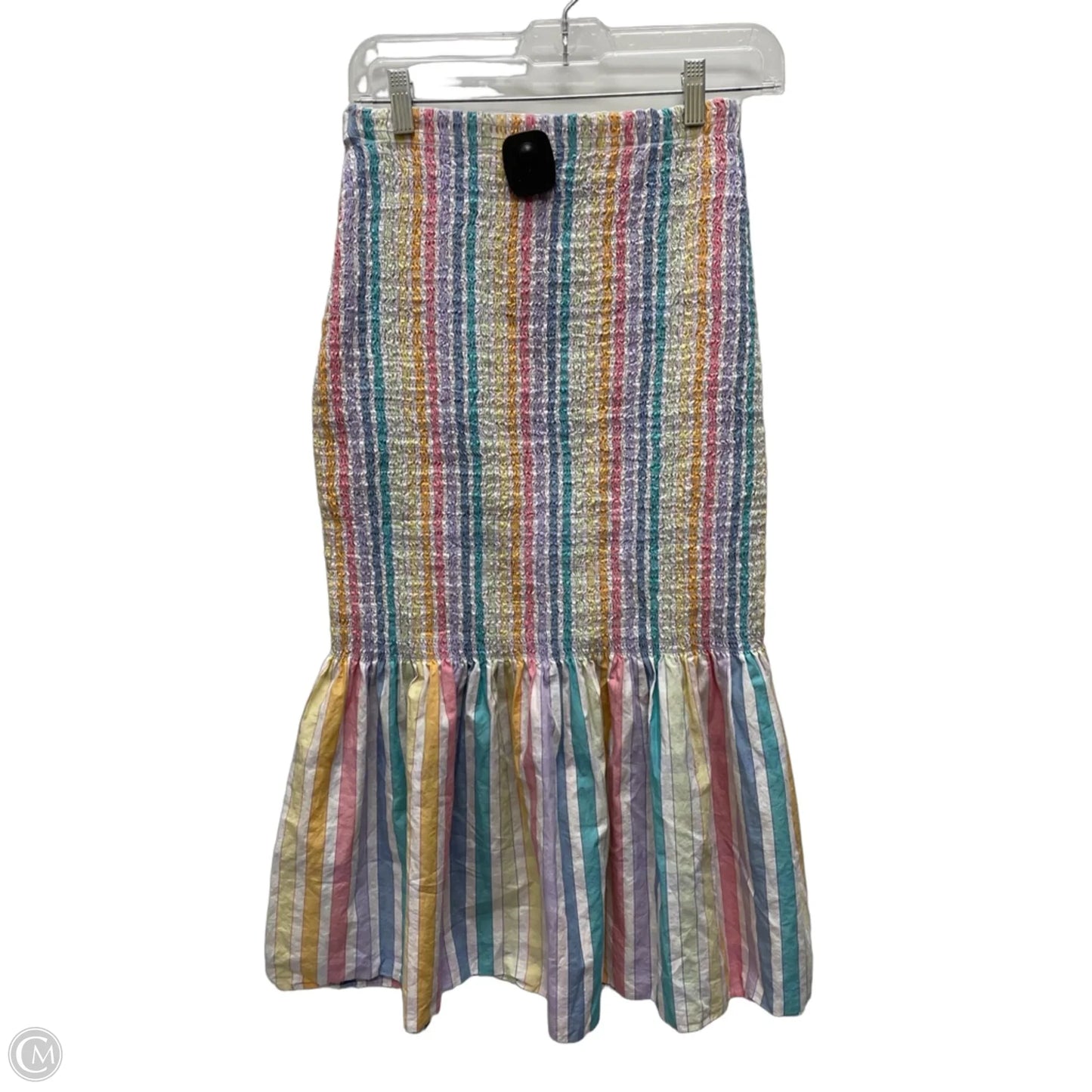 Skirt Midi By J. Crew In Striped Pattern, Size: 4