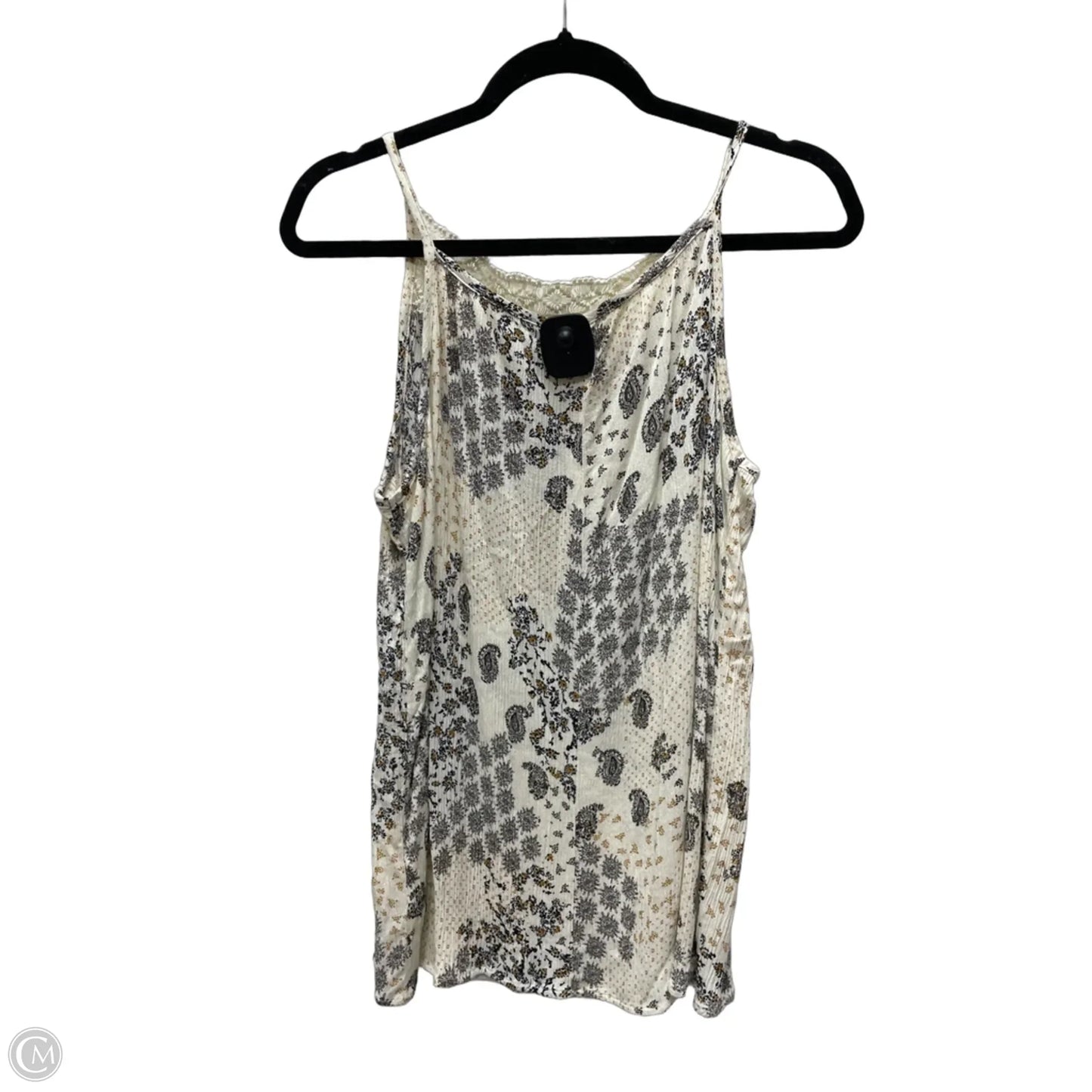 Top Sleeveless By Maurices In Paisley Print, Size: L