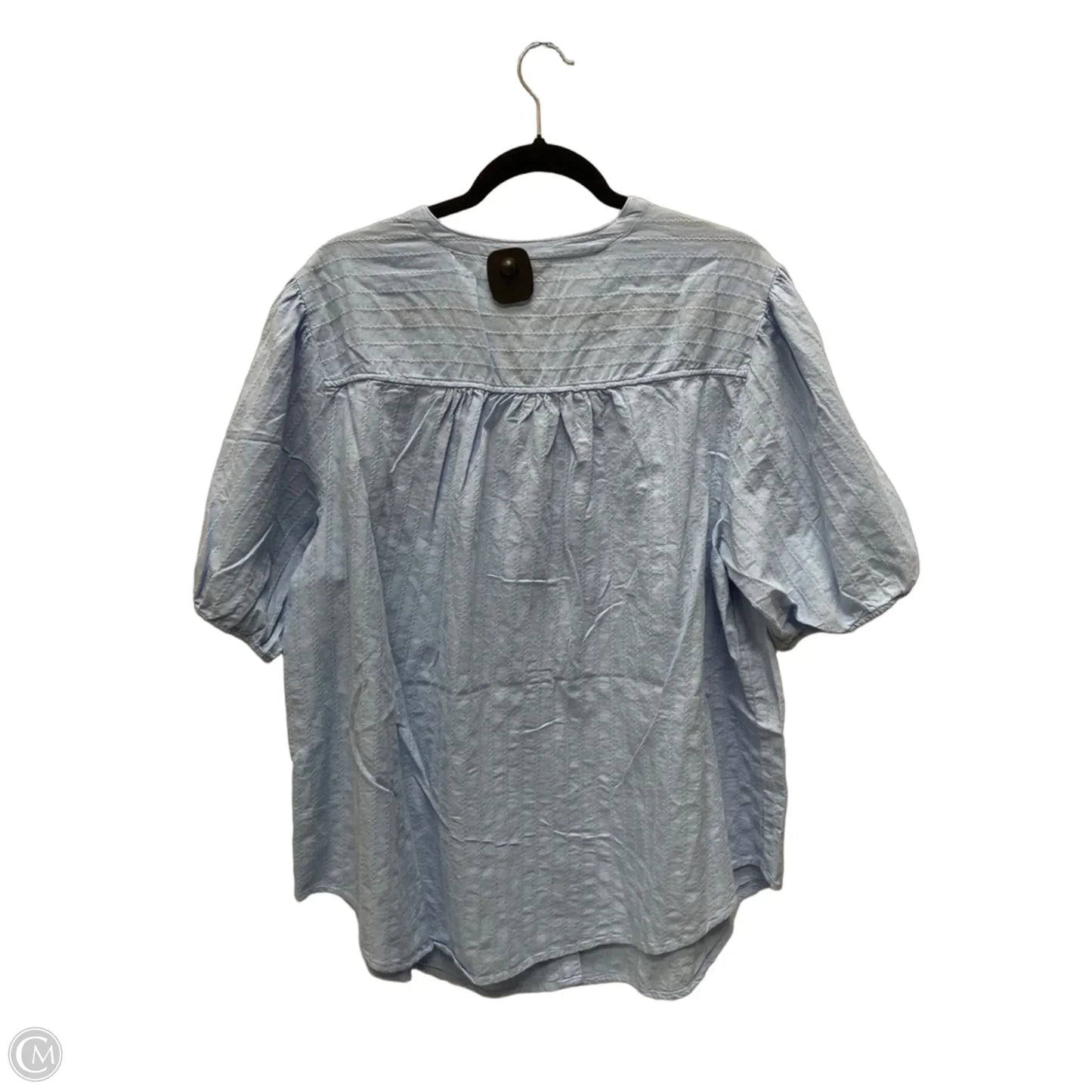 Top Short Sleeve By Torrid In Blue, Size: 2x