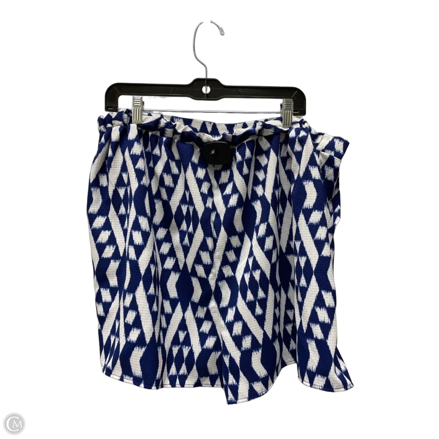 Shorts By Soprano In Blue & White, Size: 18