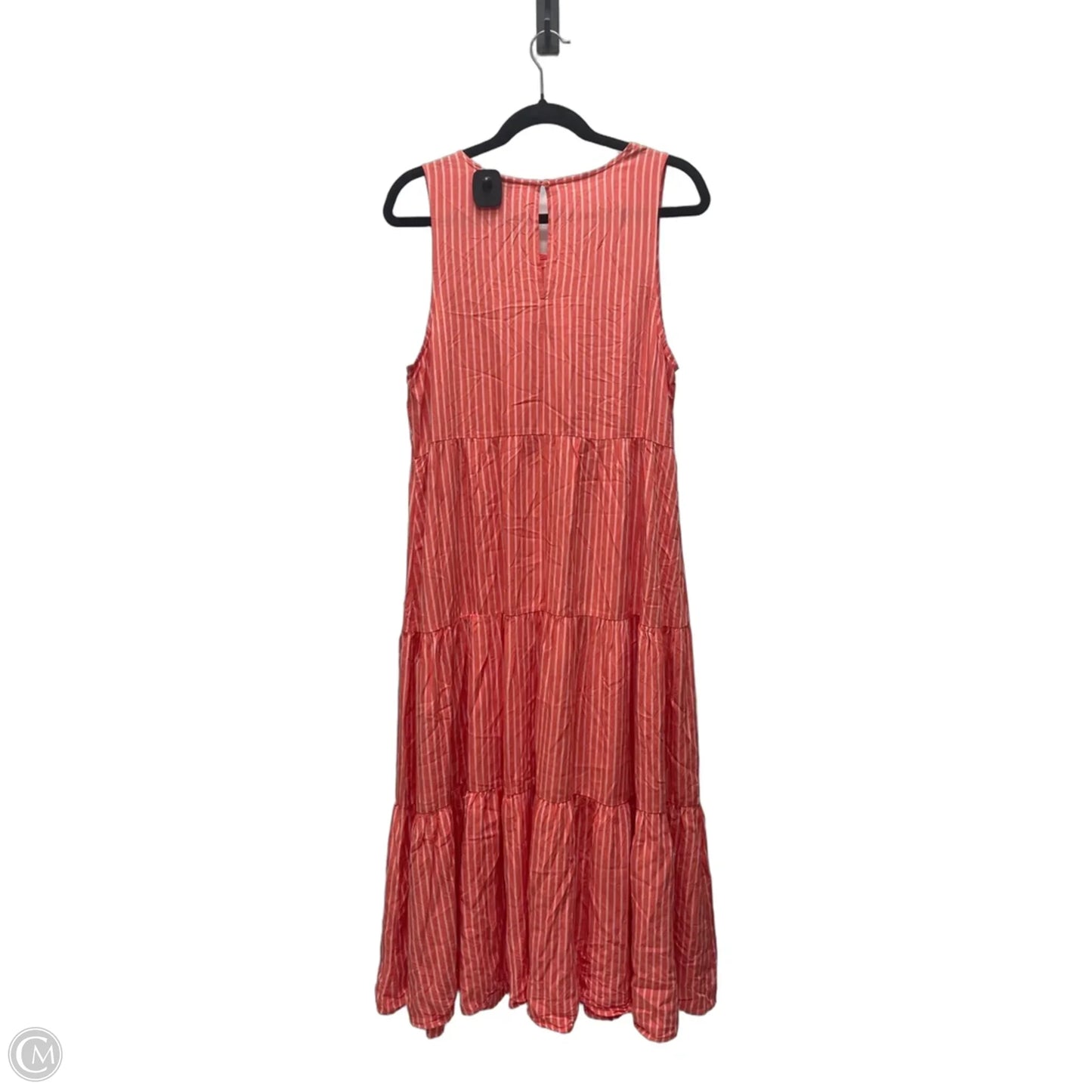 Dress Casual Maxi By A New Day In Striped Pattern, Size: L