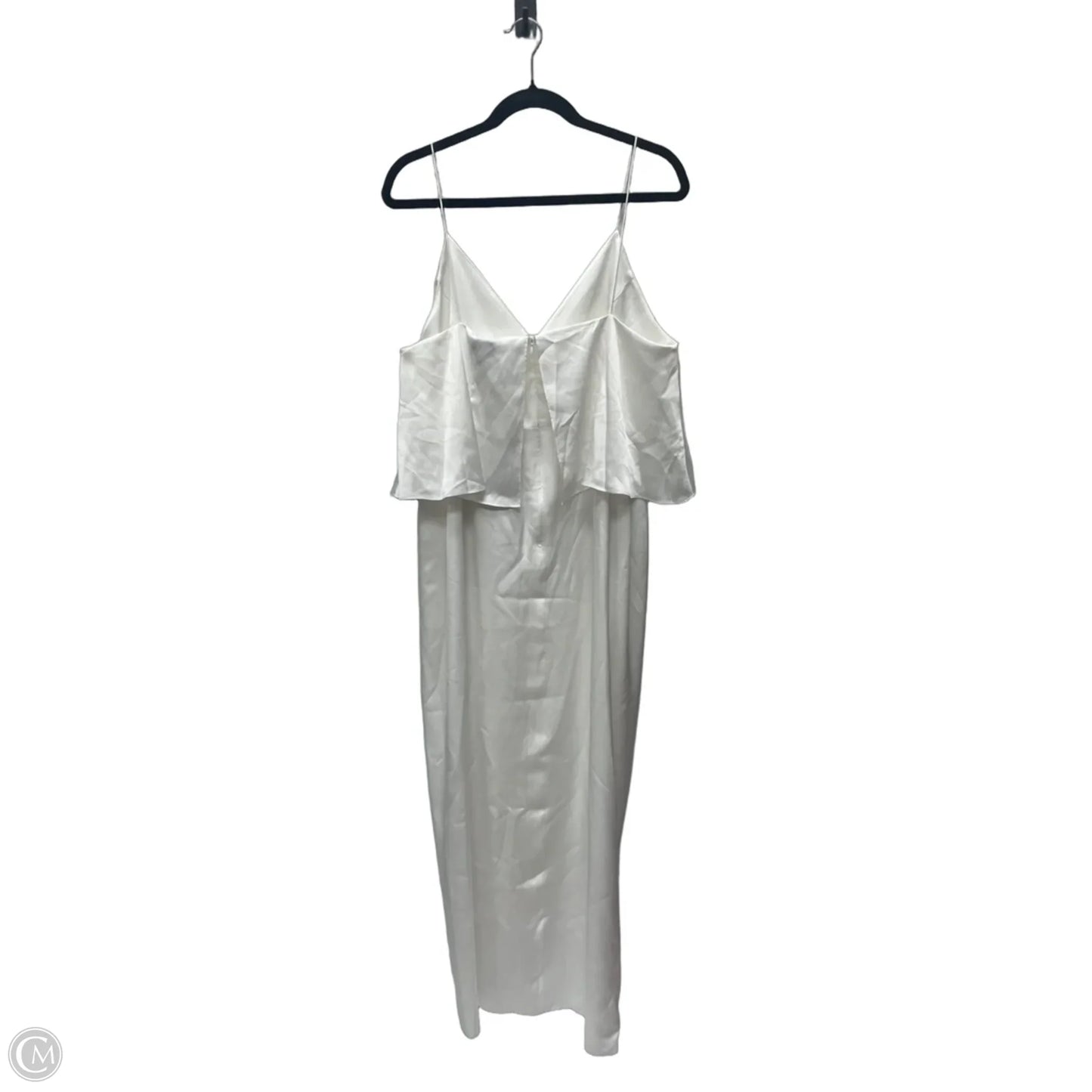 Dress Casual Maxi By Clothes Mentor In White, Size: L