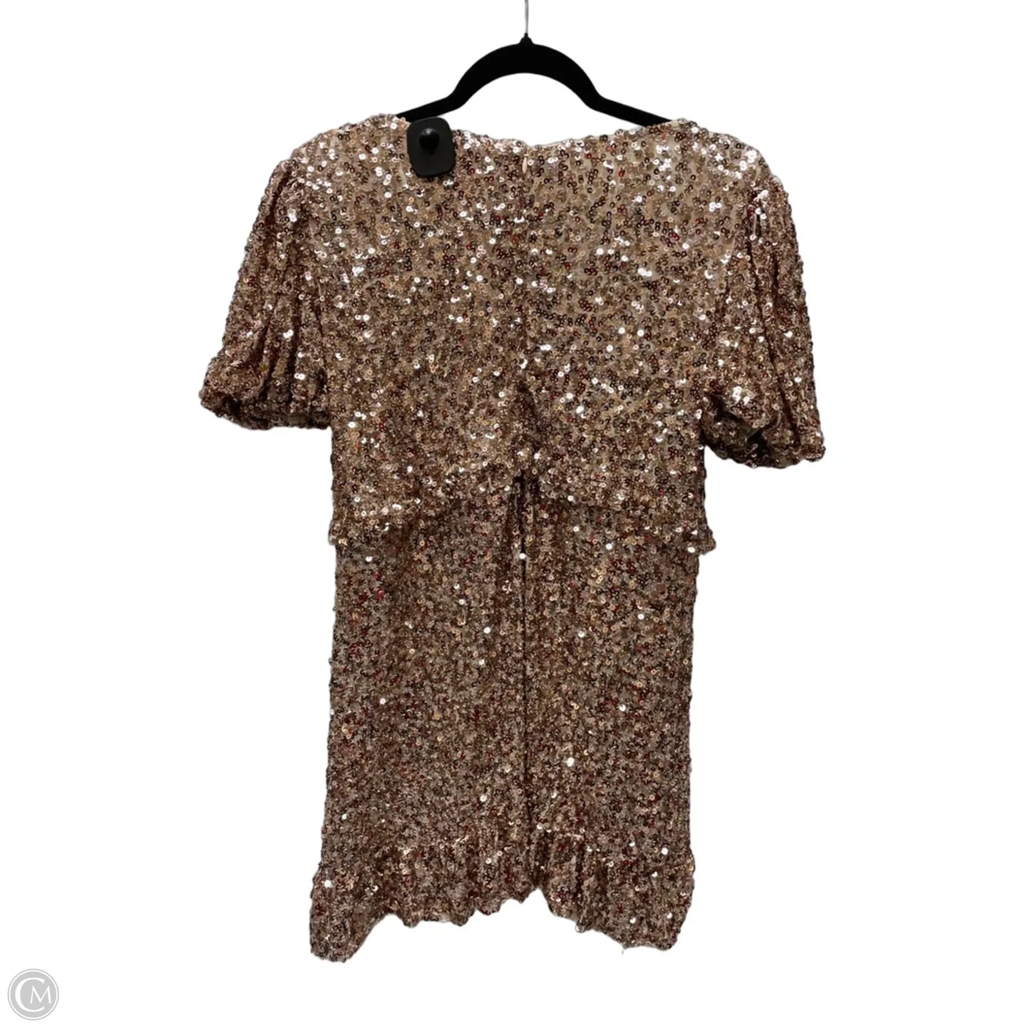 Dress Party Short By Mia joy In Bronze, Size: L
