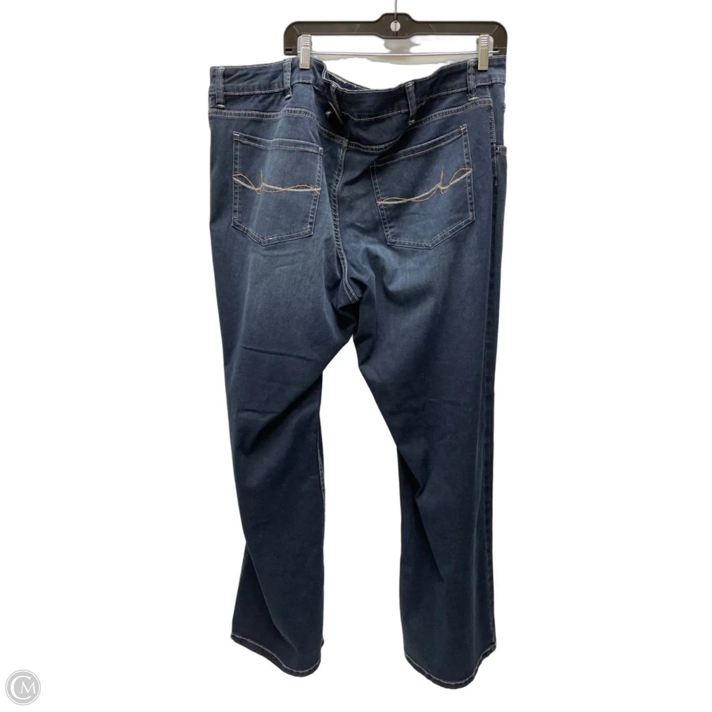 Jeans Boot Cut By Lee In Blue Denim, Size: 22