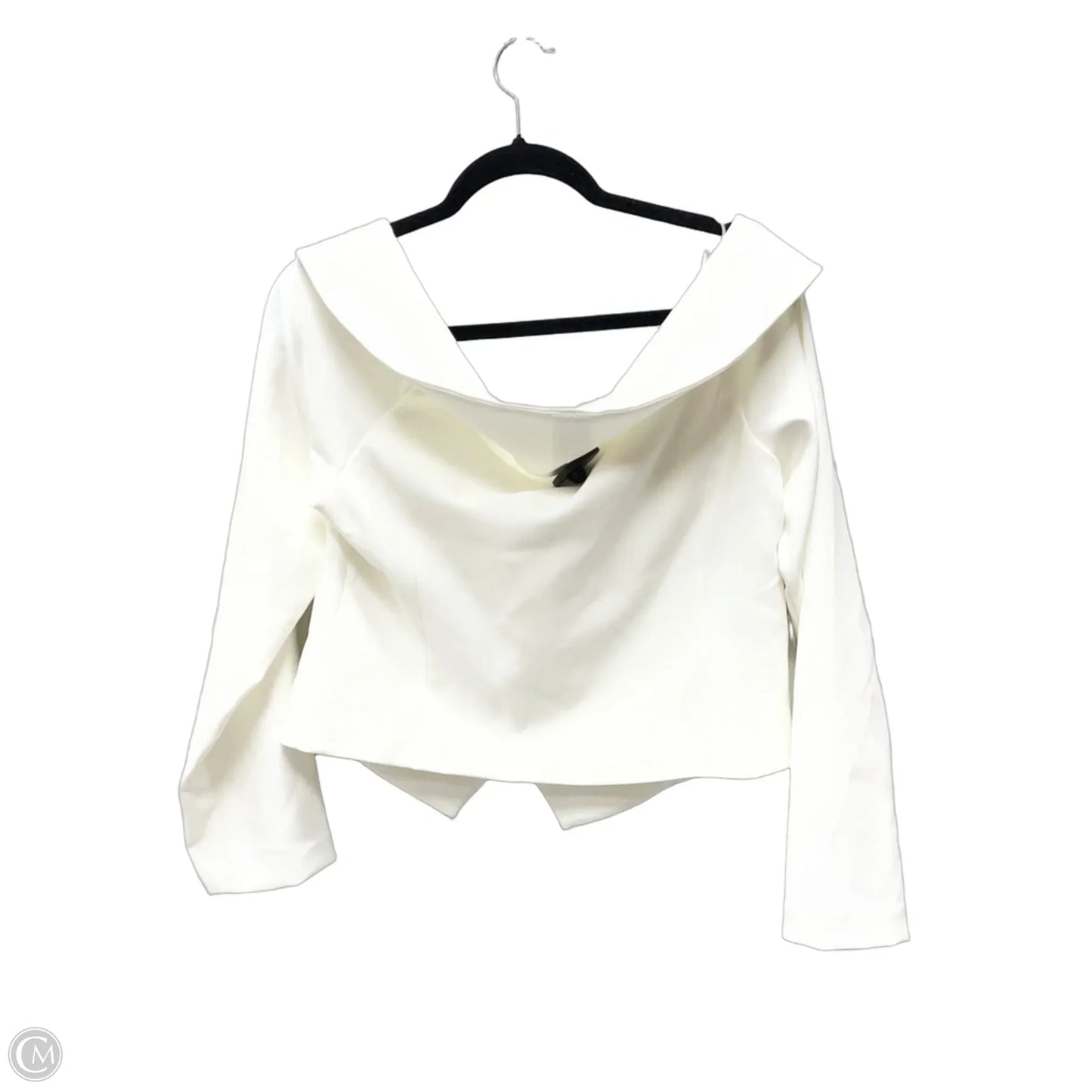 Blouse Long Sleeve By Endless Rose In Cream, Size: Xl