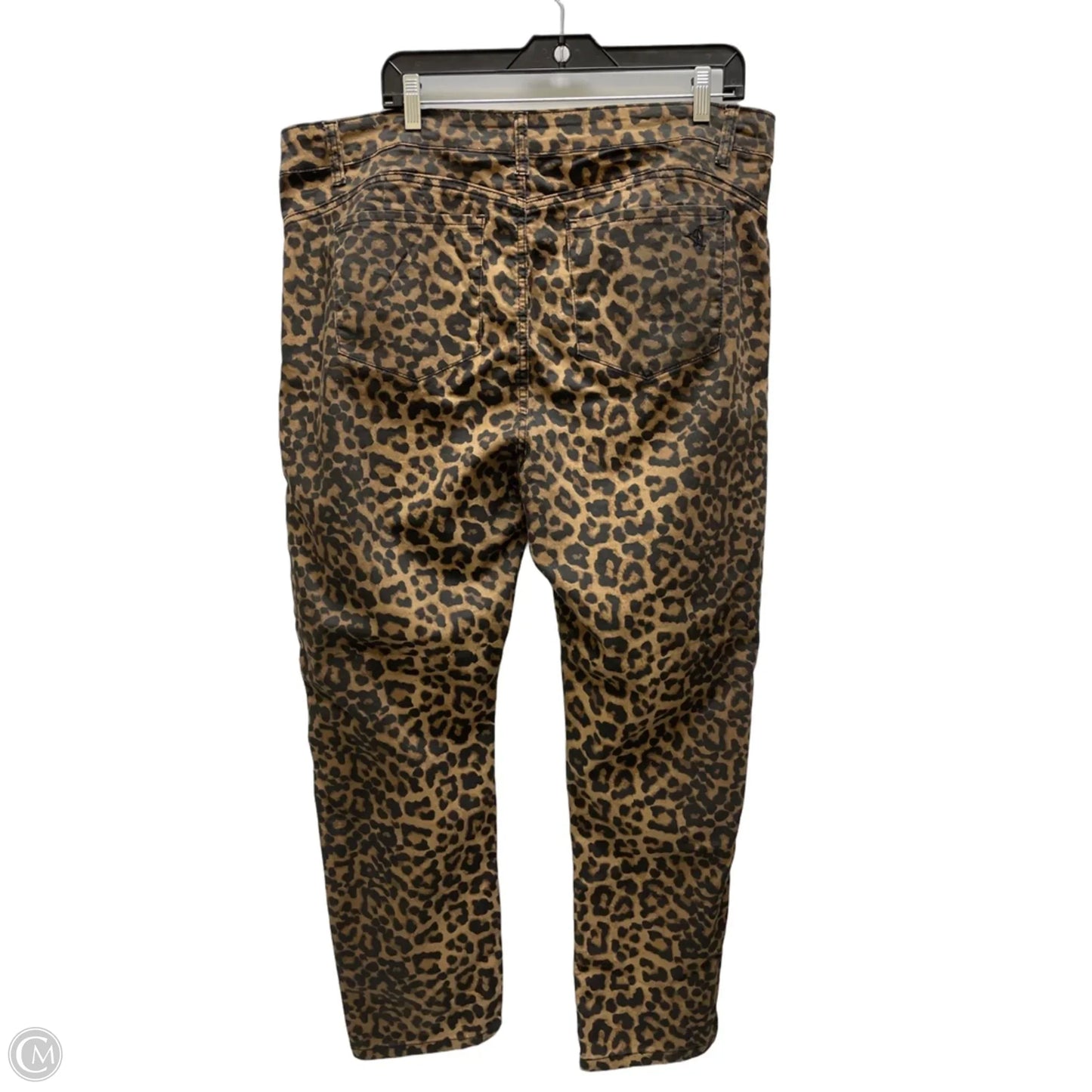 Jeans Straight By Clothes Mentor In Animal Print, Size: 24