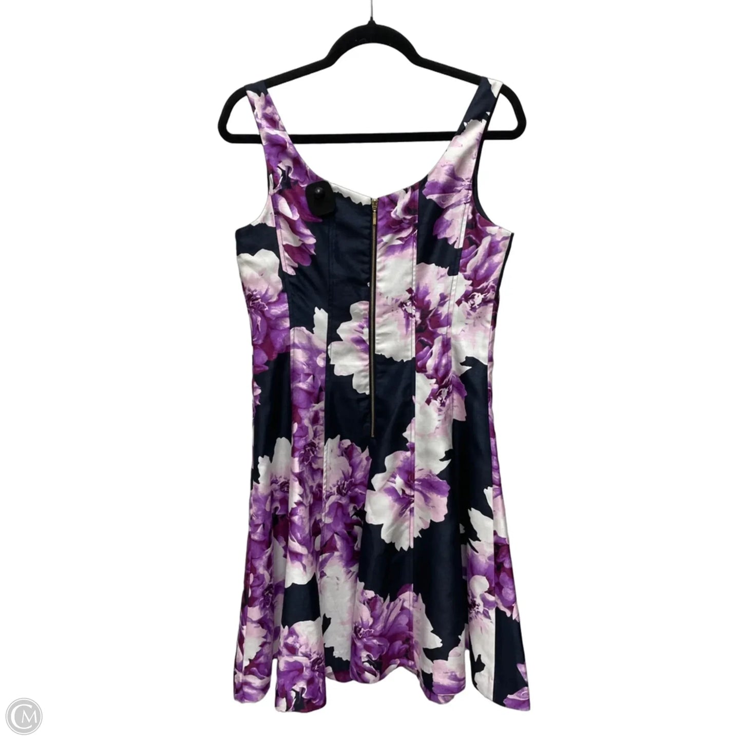 Dress Casual Midi By Dressbarn In Floral Print, Size: M