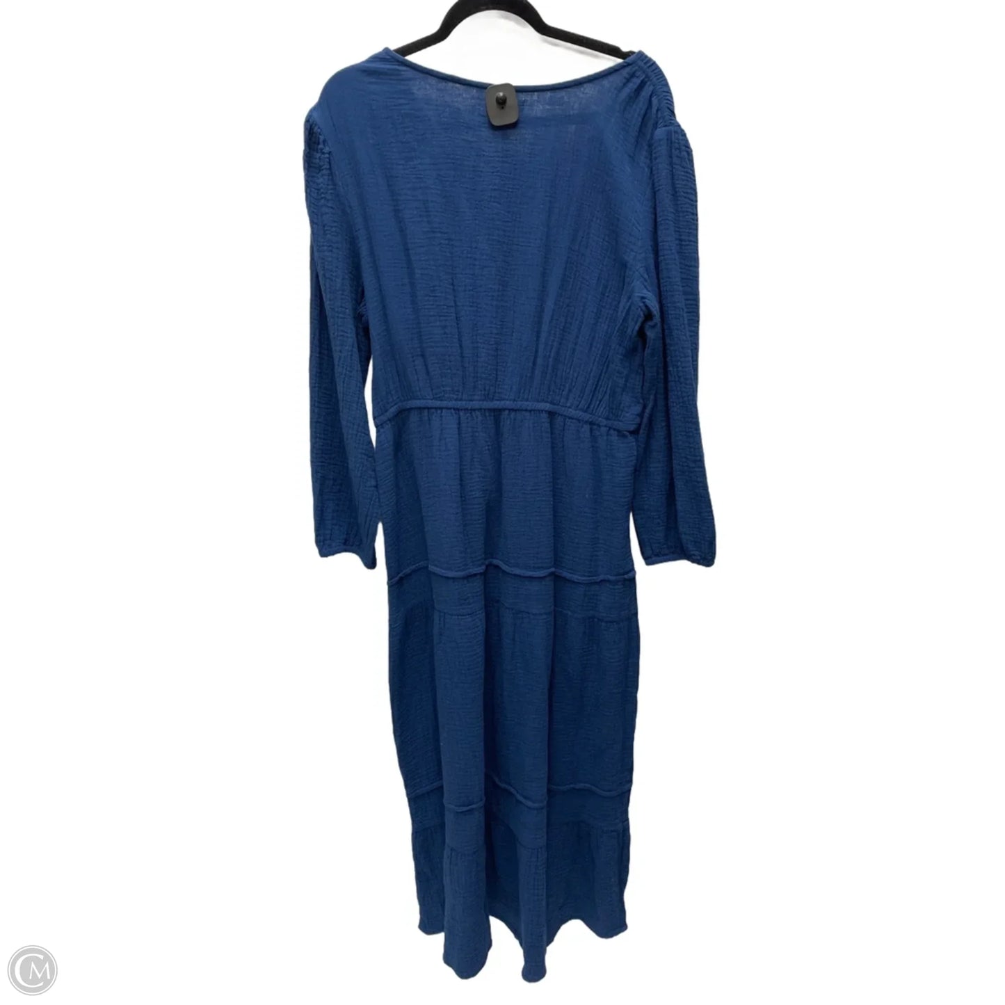 Dress Casual Maxi By Clothes Mentor In Navy, Size: Xl