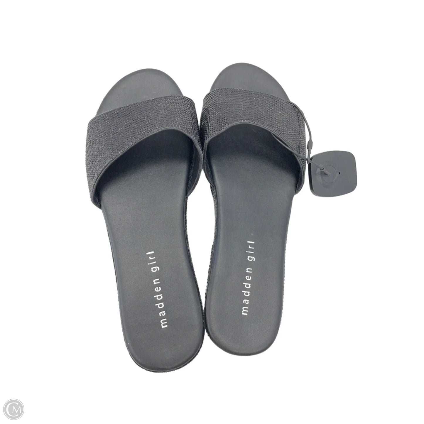 Sandals Flats By Madden Girl In Black, Size: 7