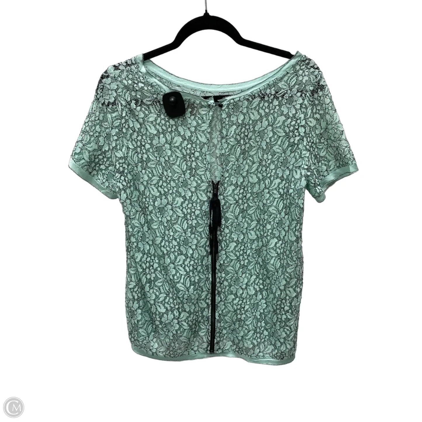 Top Short Sleeve By Loft In Floral Print, Size: S
