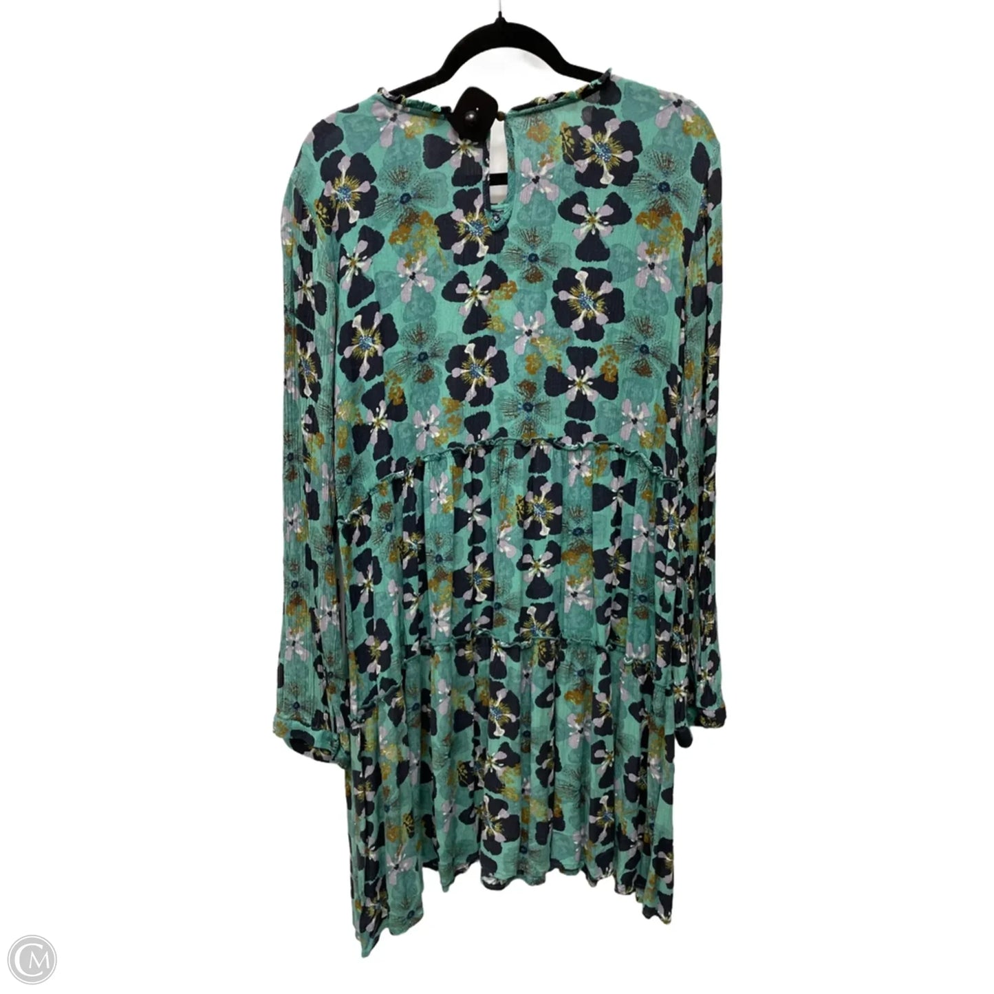Dress Casual Short By Knox Rose In Floral Print, Size: 2x